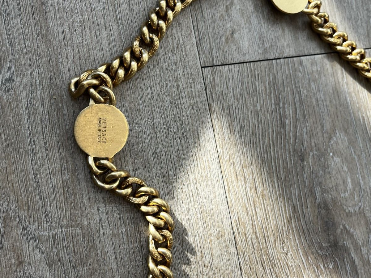 Versace × Vintage Versace MEDUSA CHAIN NECKLACE (unisex) Size ONE SIZE - 5 Thumbnail