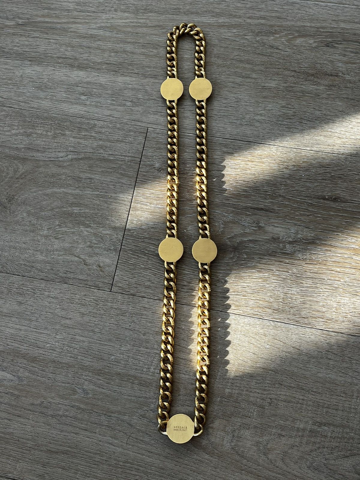 Versace × Vintage Versace MEDUSA CHAIN NECKLACE (unisex) Size ONE SIZE - 7 Thumbnail