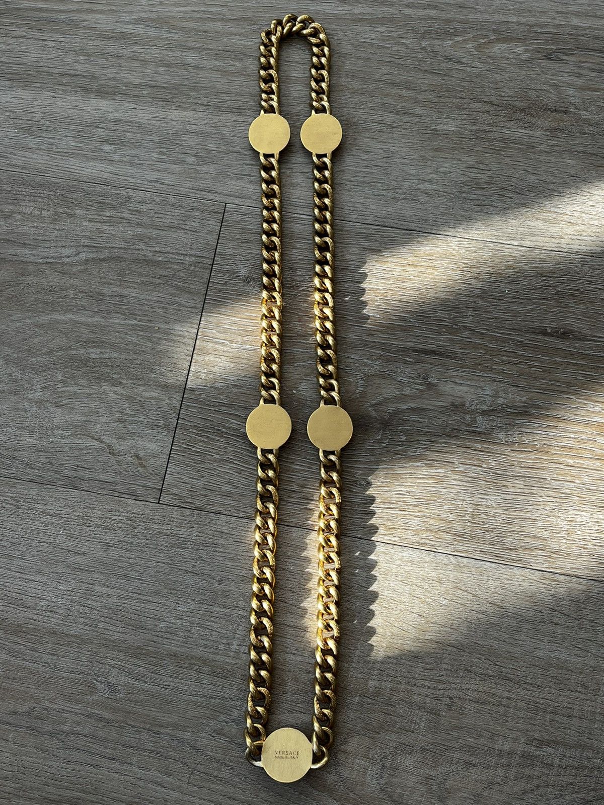 Versace × Vintage Versace MEDUSA CHAIN NECKLACE (unisex) Size ONE SIZE - 8 Thumbnail