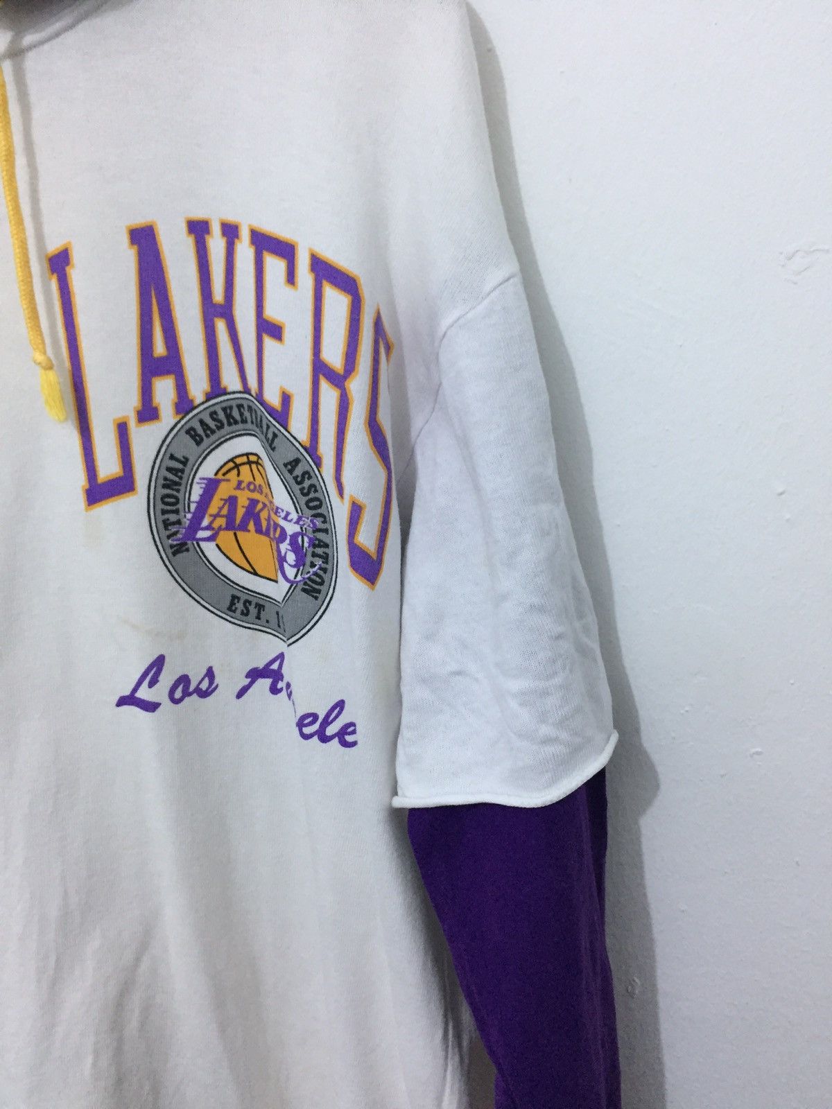 NBA Vintage Lakers Shirts Size US L / EU 52-54 / 3 - 3 Thumbnail