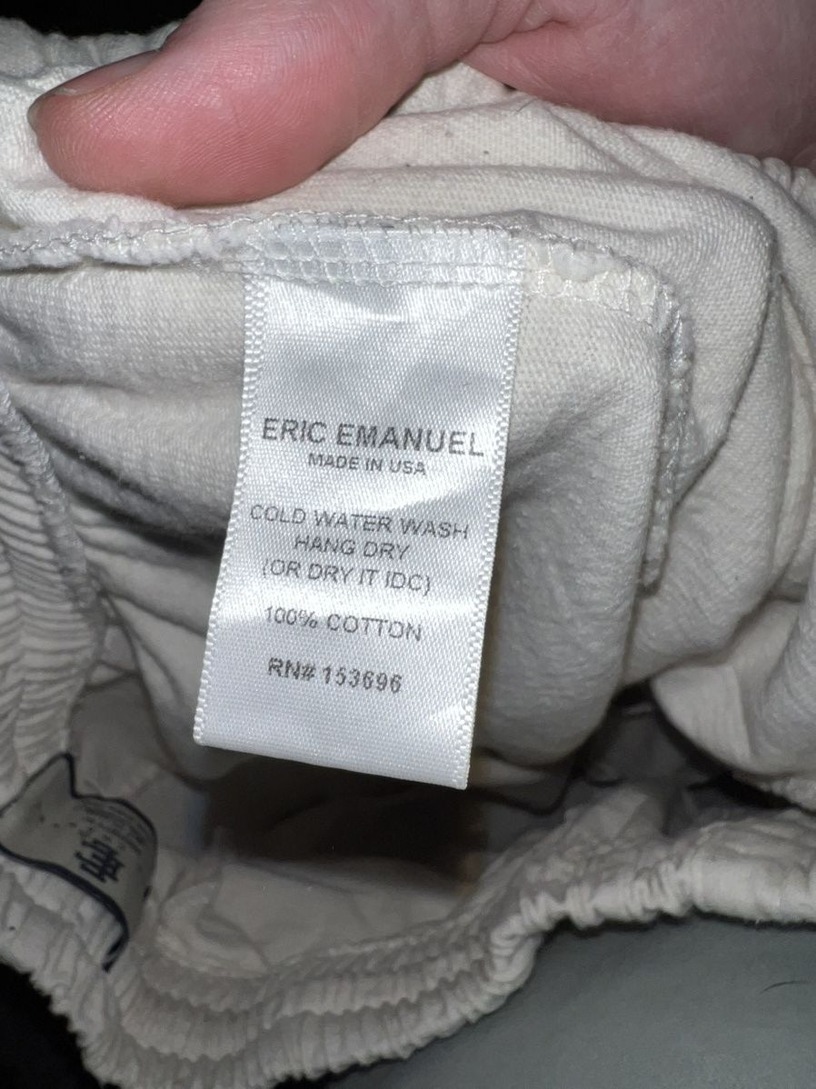 Eric Emanuel Eric Emanuel LW Sweats Ivory medium Size US 32 / EU 48 - 4 Thumbnail