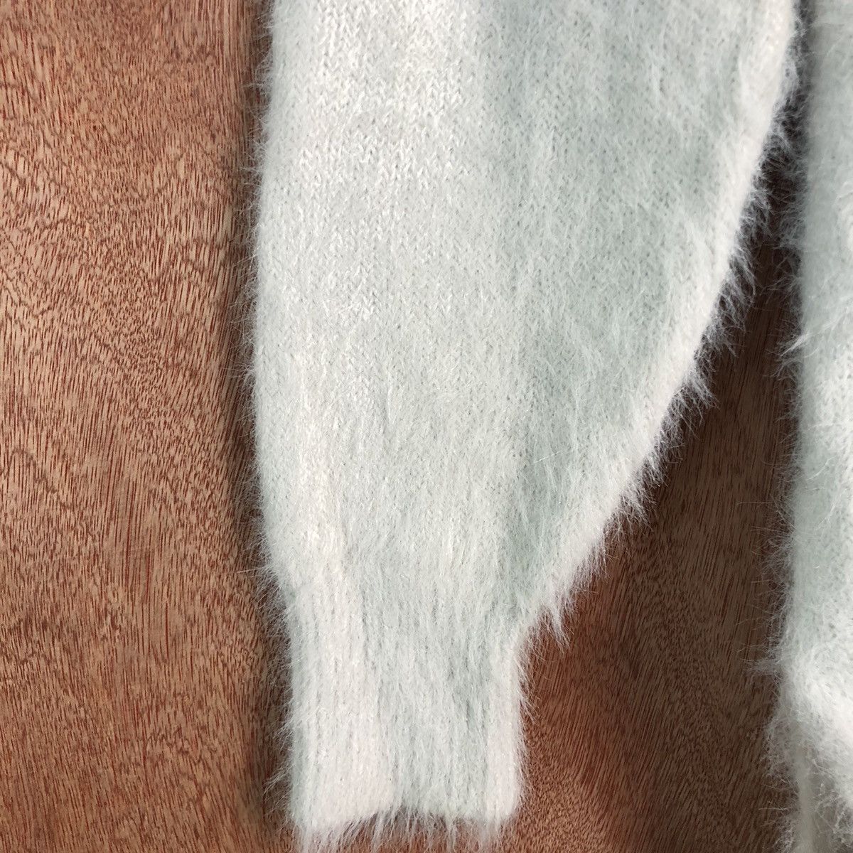 Japanese Brand Glacier White Mohair Cardigan Knitwear Sweater Size US M / EU 48-50 / 2 - 6 Thumbnail