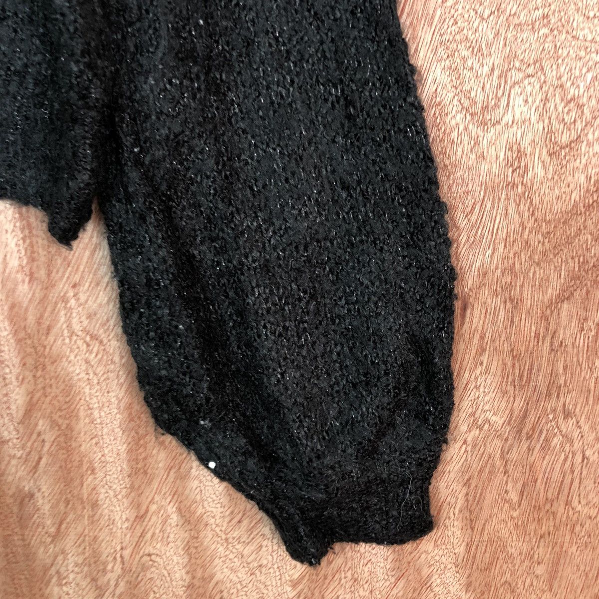 Homespun Knitwear Japanese Brand Black Mohair Baggy Knitwear Size US M / EU 48-50 / 2 - 4 Thumbnail