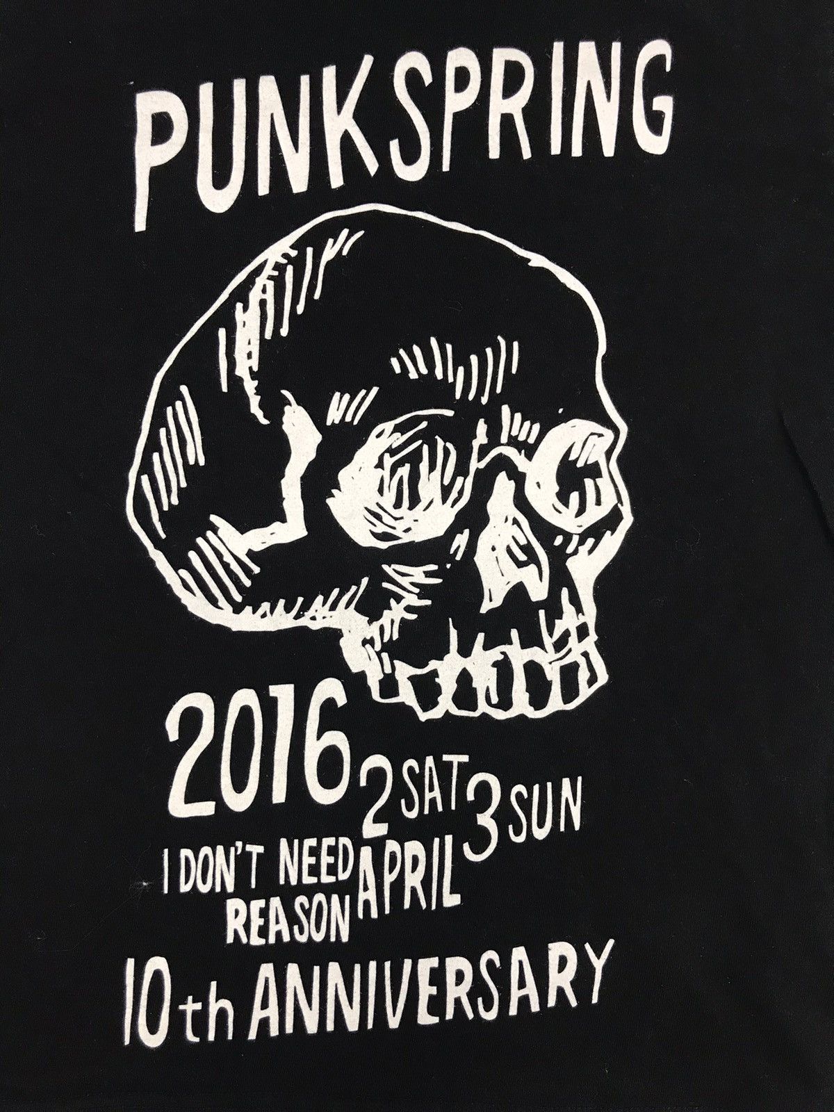 Band Tees Vtg Japanese Punk Band Punk Spring 10th Anniversary Tour Size XS / US 0-2 / IT 36-38 - 2 Thumbnail