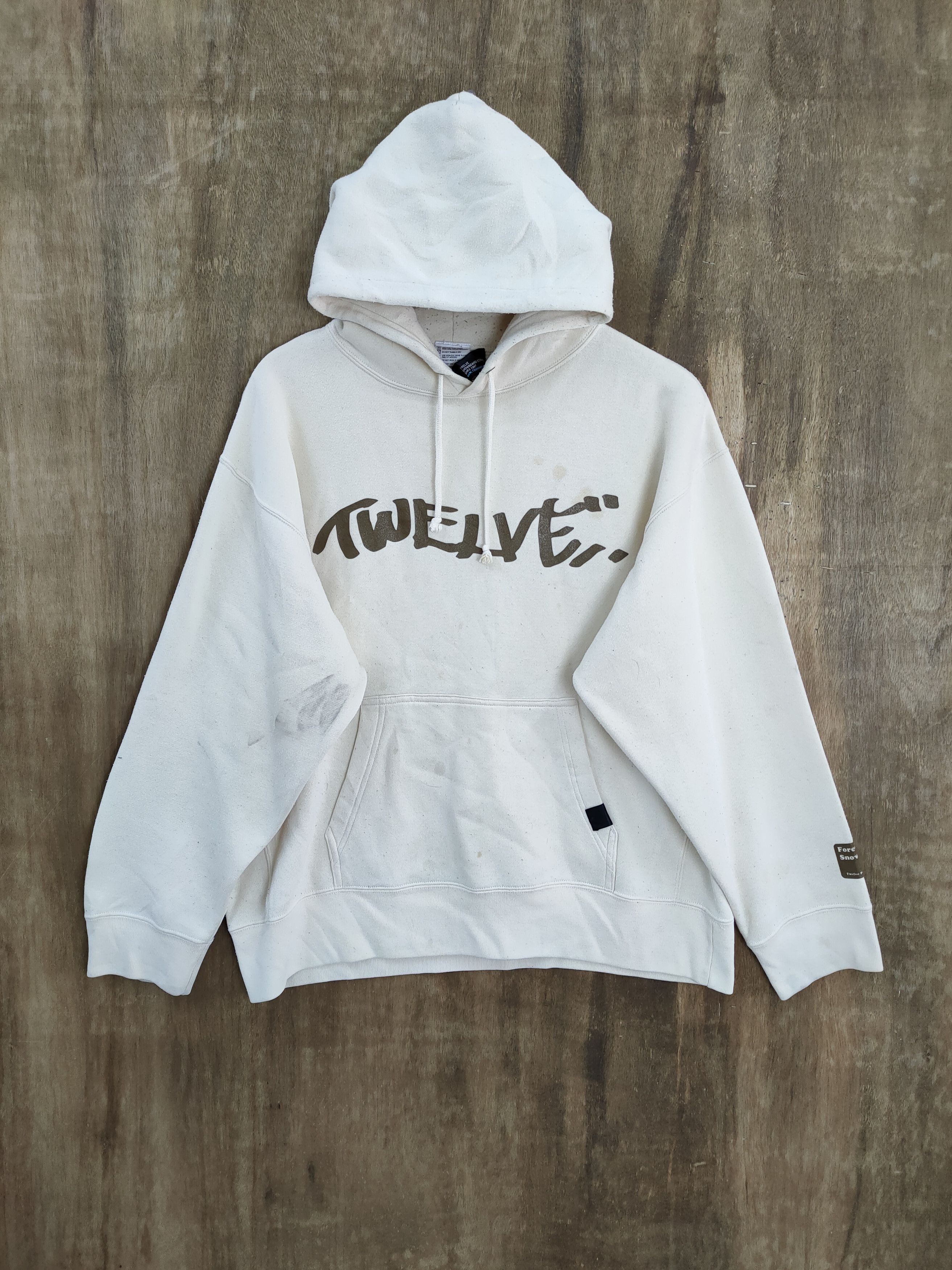 Japanese Brand VINTAGE TWELVE SNOWBOARD COMPANY SWEATSHIRTS HOODIES Size US XL / EU 56 / 4 - 1 Thumbnail