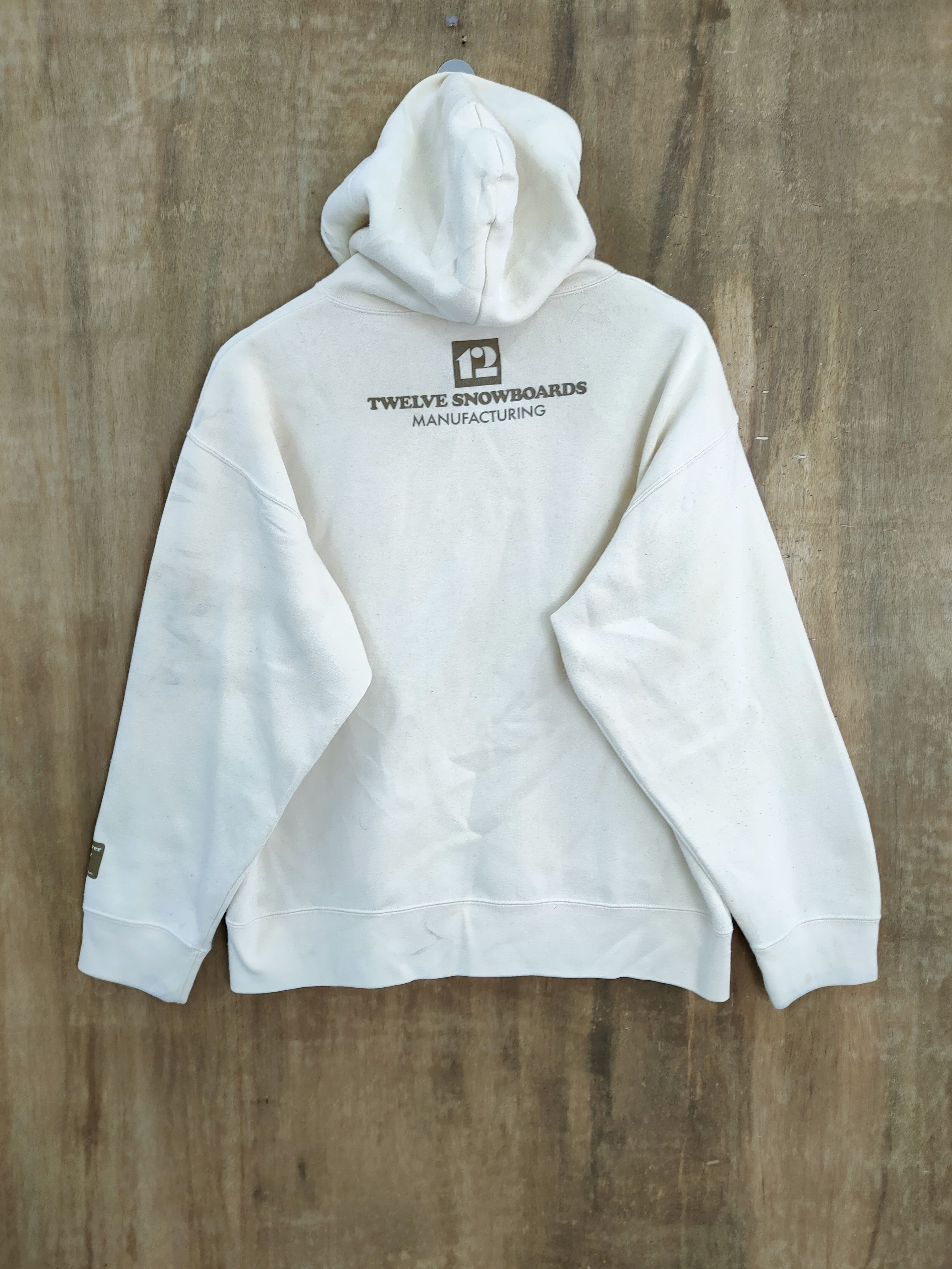 Japanese Brand VINTAGE TWELVE SNOWBOARD COMPANY SWEATSHIRTS HOODIES Size US XL / EU 56 / 4 - 5 Thumbnail