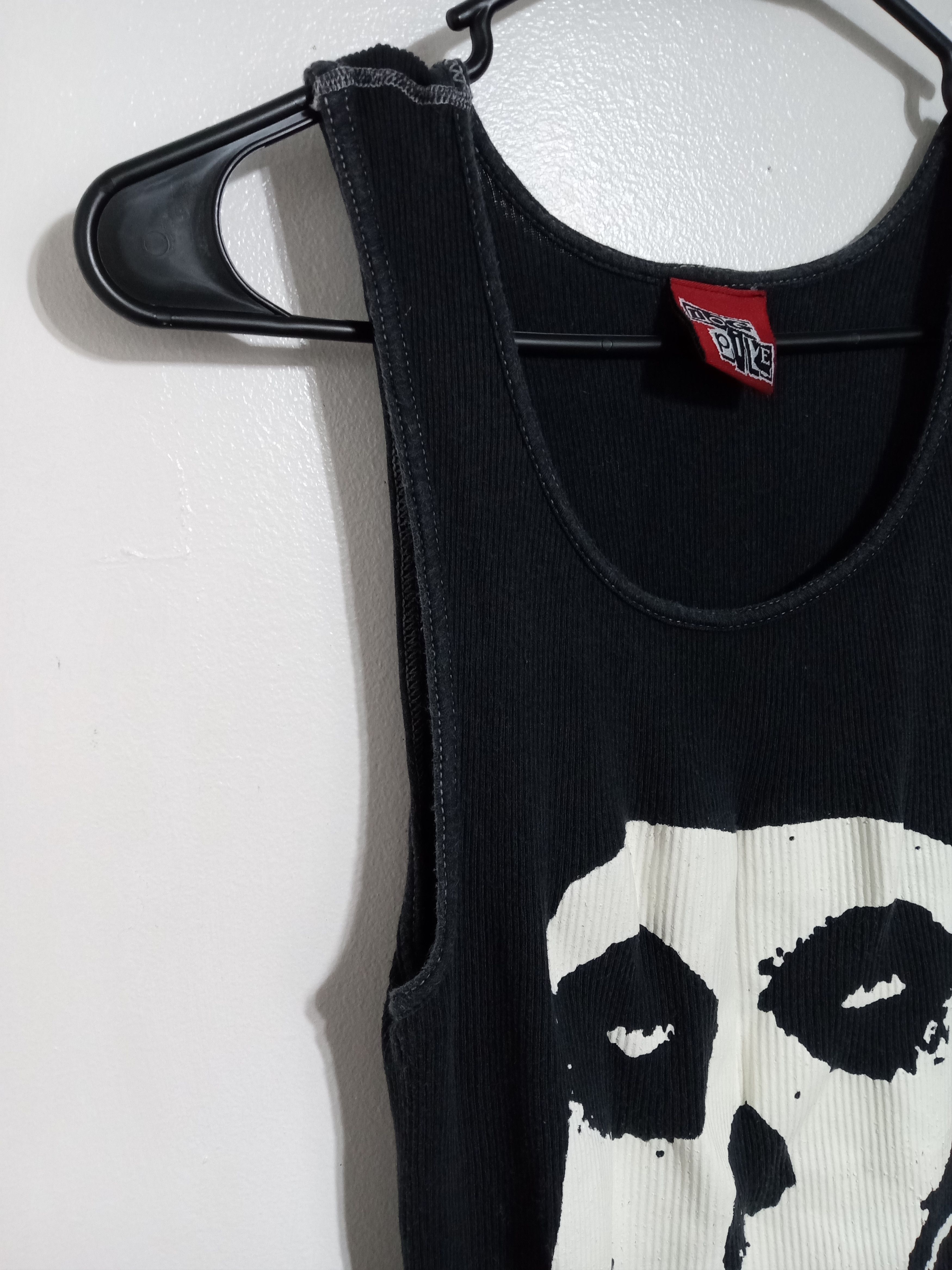 Vintage Misfits - Glow in the Dark Skull Tank Top