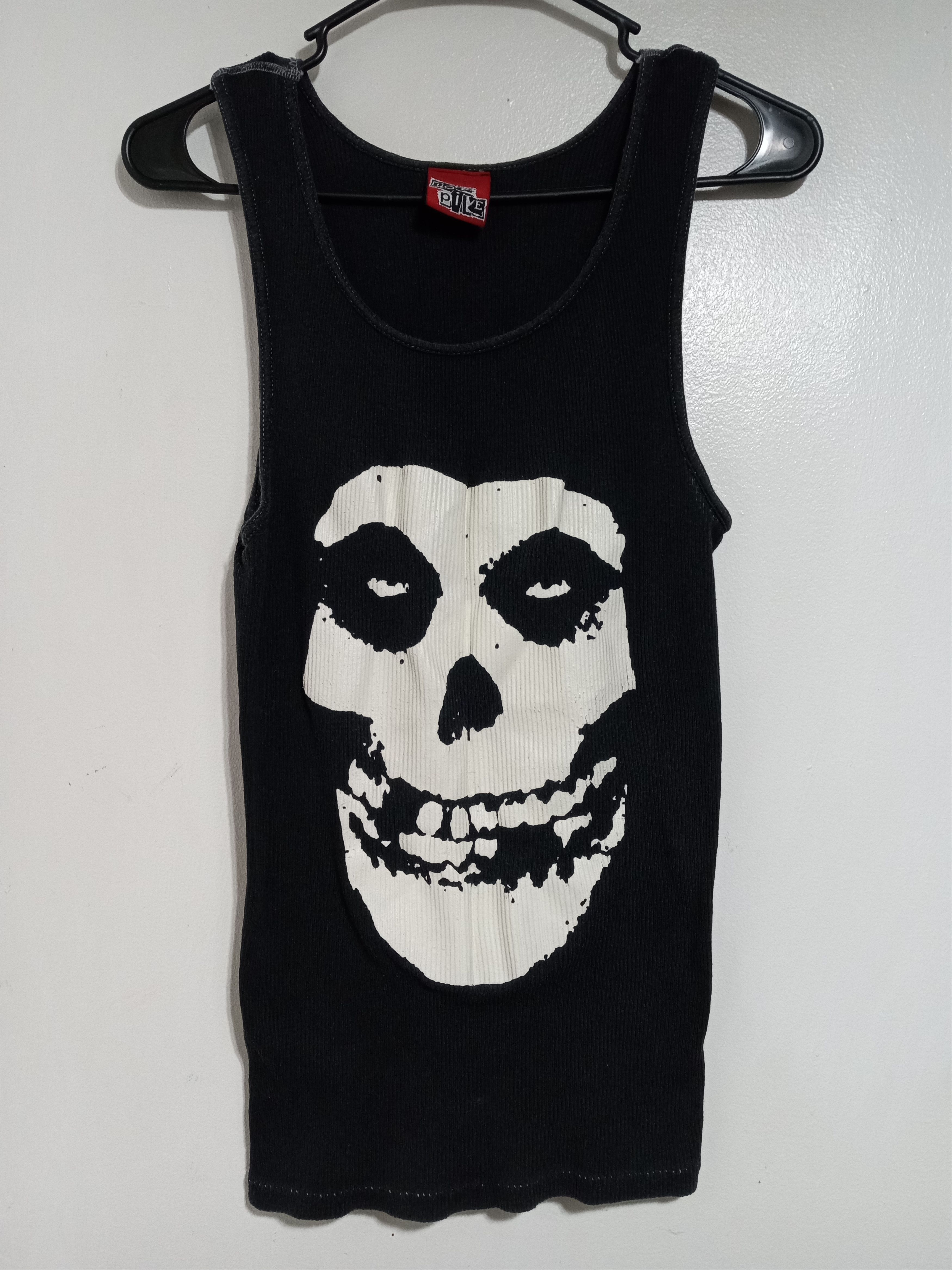 Vintage Misfits - Glow in the Dark Skull Tank Top