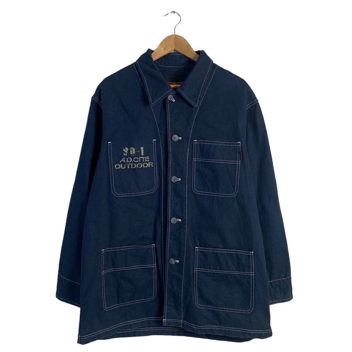 Japanese Brand Ad One Outdoor Jacket Size US L / EU 52-54 / 3 - 1 Thumbnail