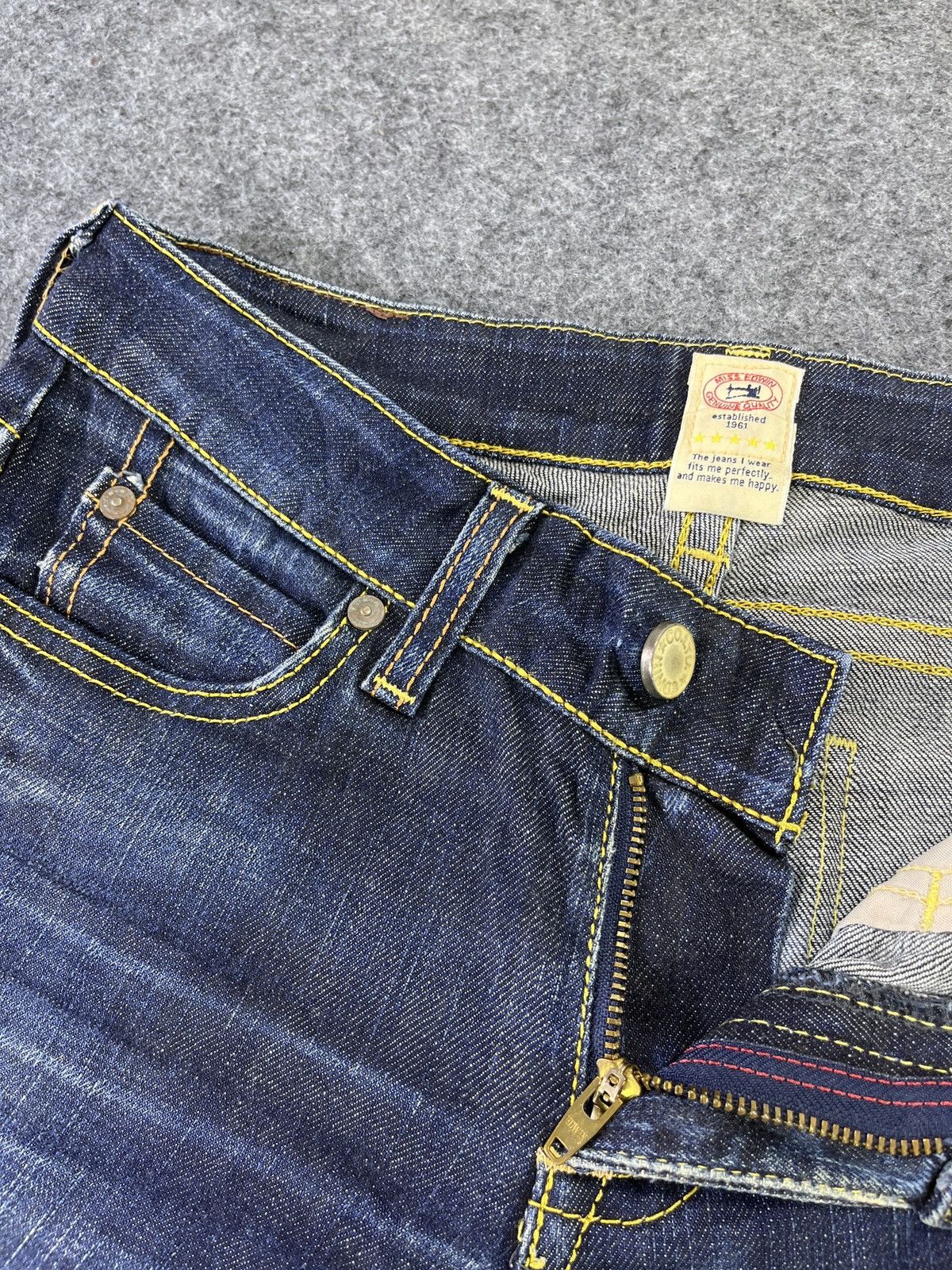 Edwin Miss Edwin Tight Straight Blue Jeans - J850 Size 30" / US 8 / IT 44 - 5 Thumbnail