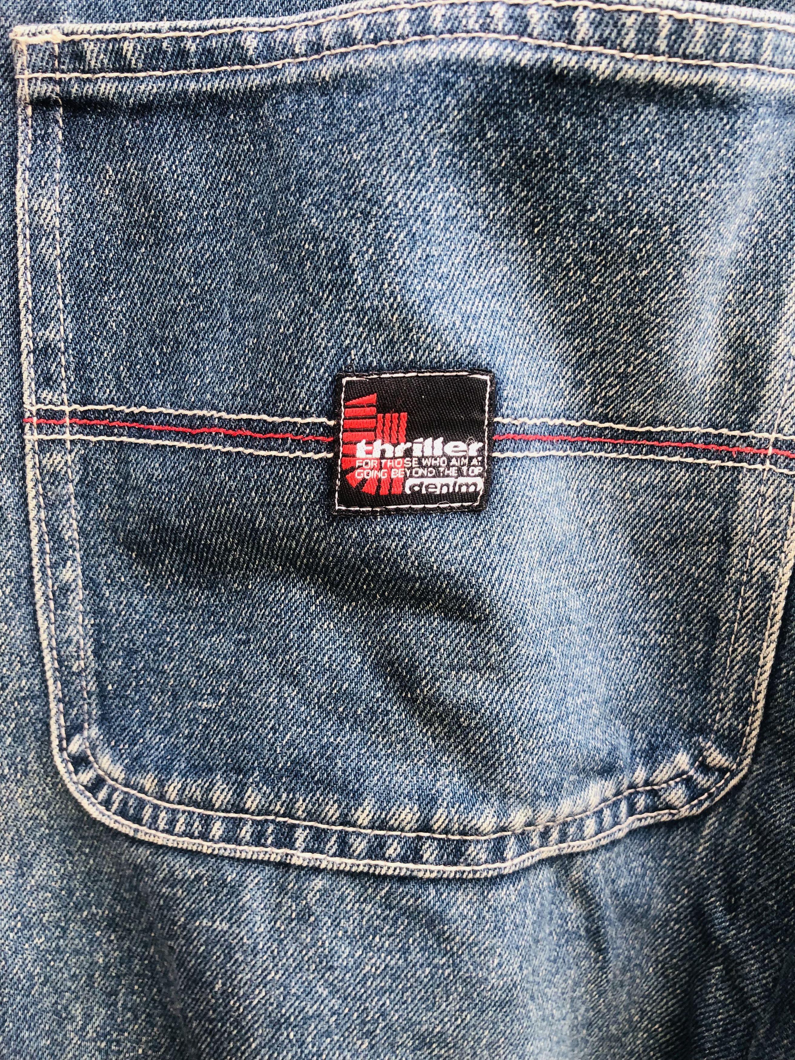Japanese Brand Vintage Thriller Hip Hop Streetwear Designer Fashion Style Size US 31 - 13 Thumbnail