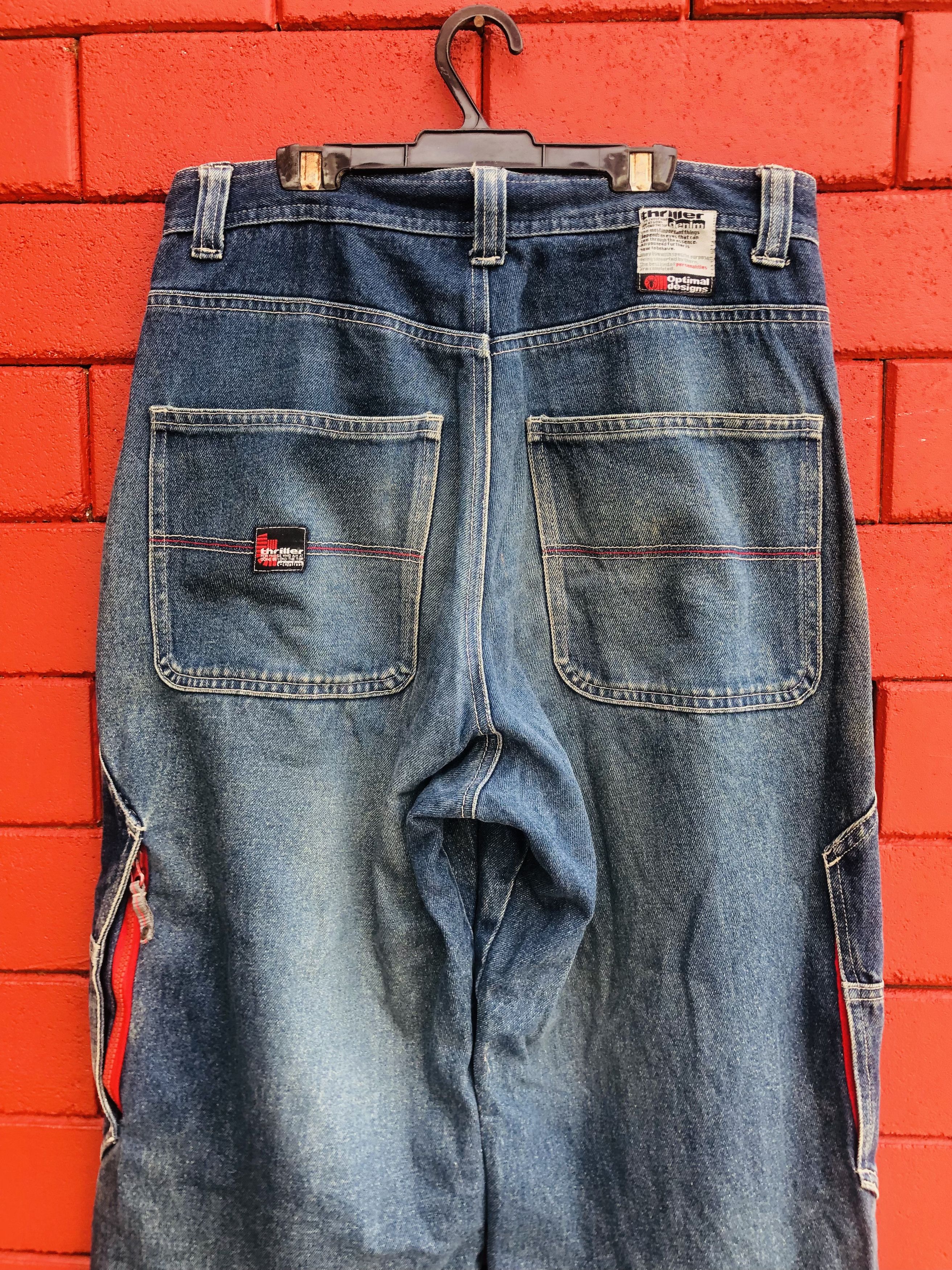 Japanese Brand Vintage Thriller Hip Hop Streetwear Designer Fashion Style Size US 31 - 11 Thumbnail
