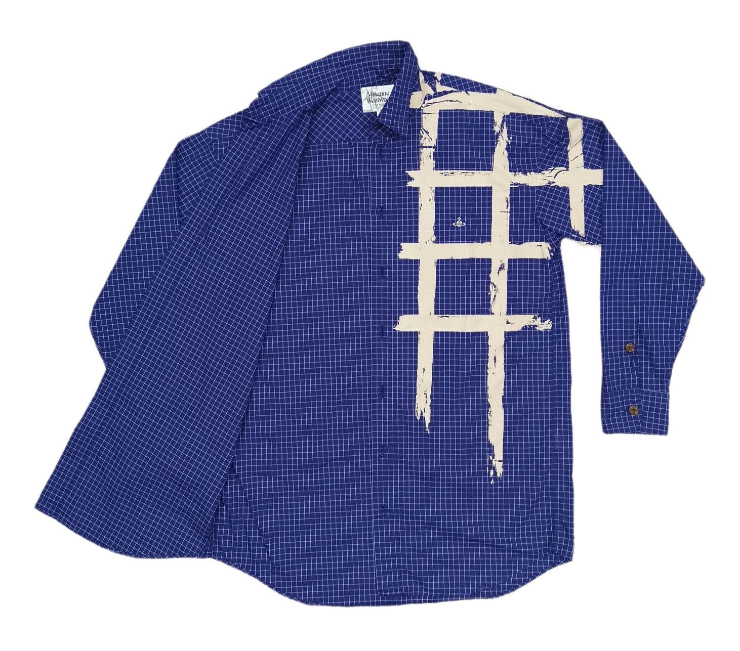 Vivienne Westwood Vivienne Westwood Checkered Button Up Long Sleeve Shirt Size US M / EU 48-50 / 2 - 10 Thumbnail