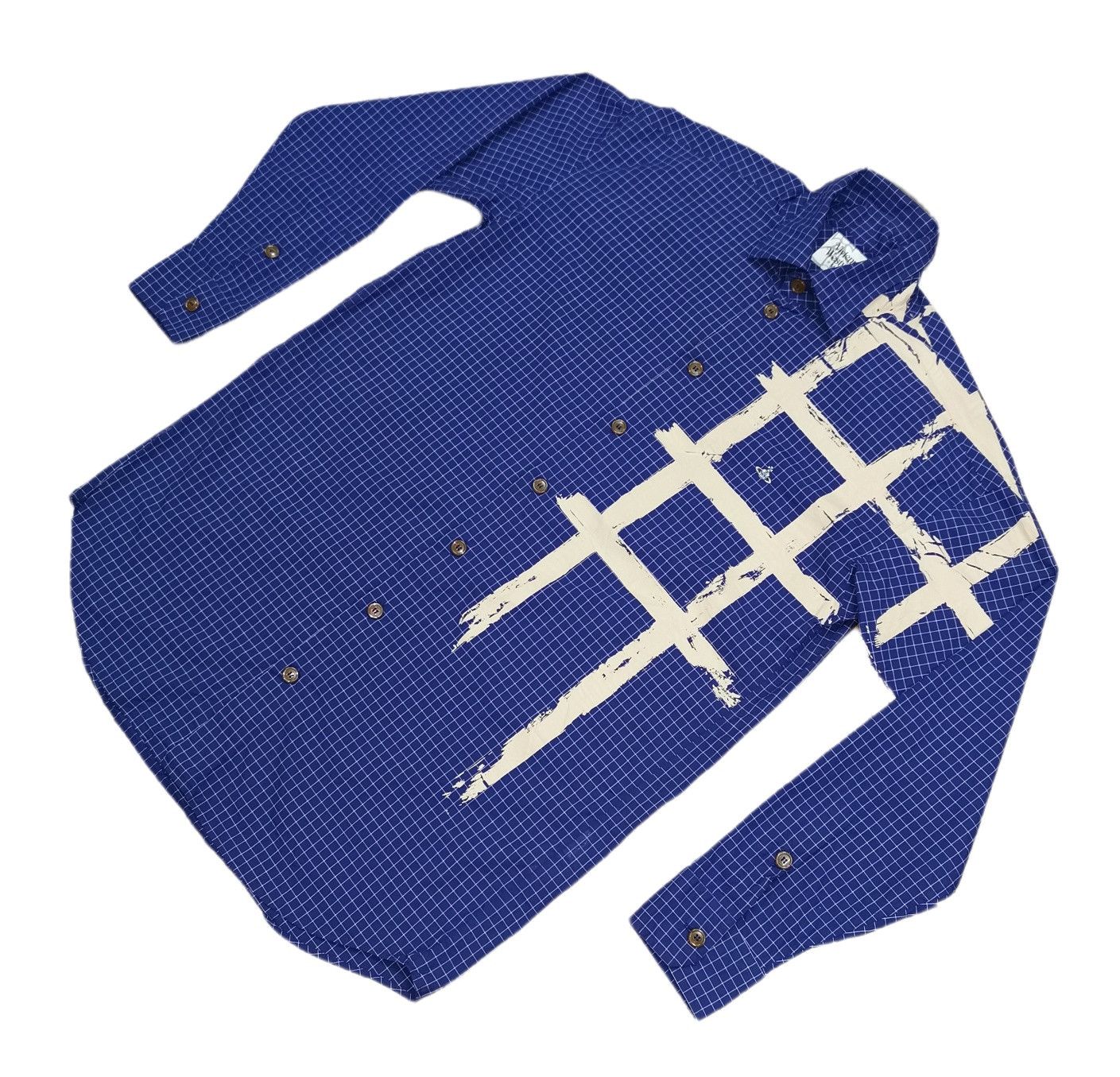 Vivienne Westwood Vivienne Westwood Checkered Button Up Long Sleeve Shirt Size US M / EU 48-50 / 2 - 6 Thumbnail