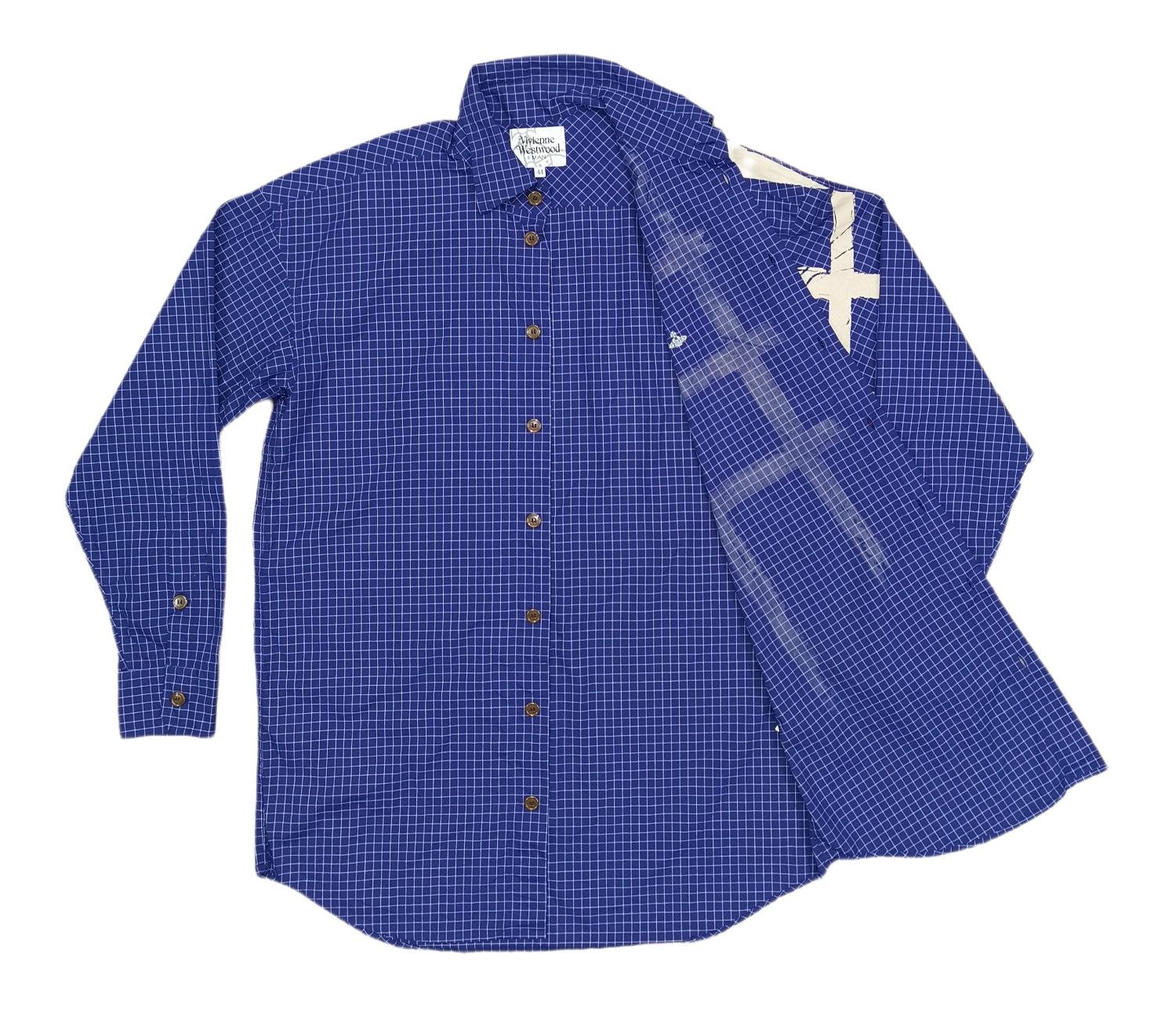 Vivienne Westwood Vivienne Westwood Checkered Button Up Long Sleeve Shirt Size US M / EU 48-50 / 2 - 9 Thumbnail