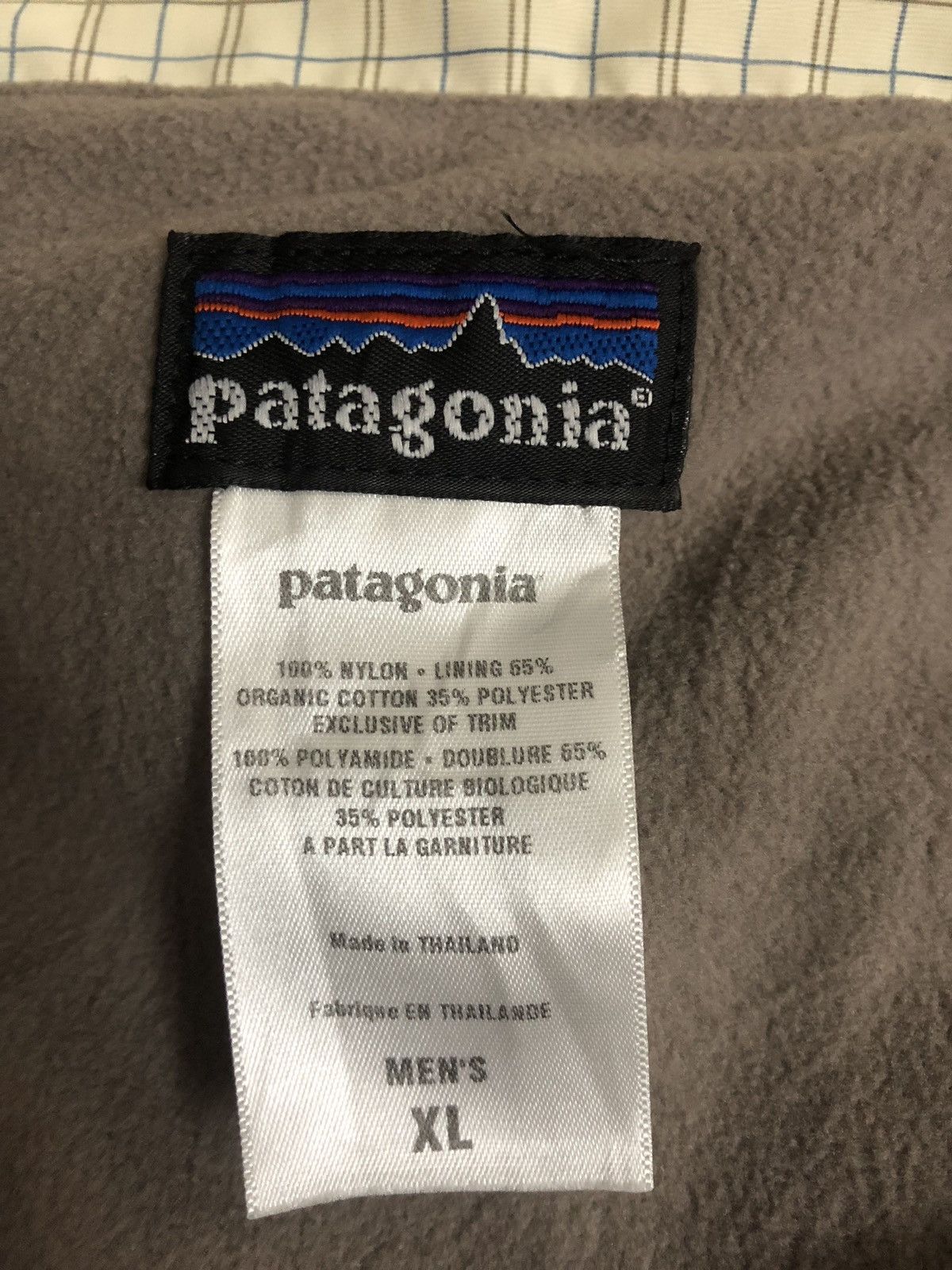 Patagonia Patagonia Small Check Tartan Fleece Lined Size US XL / EU 56 / 4 - 10 Thumbnail