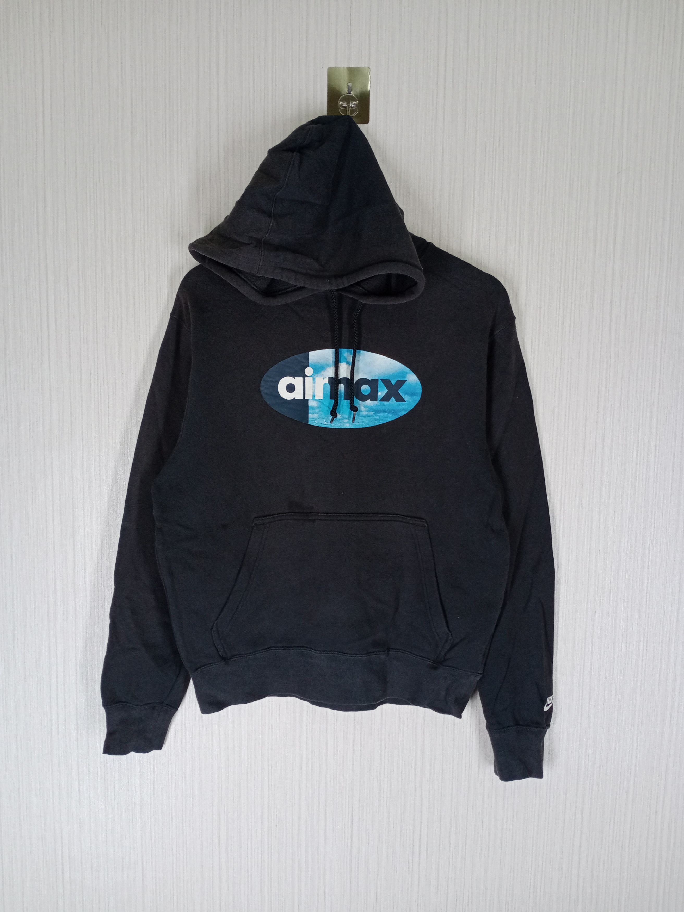Nike Vintage Nike Airmax hoodie Sweatshirt Size US M / EU 48-50 / 2 - 1 Thumbnail