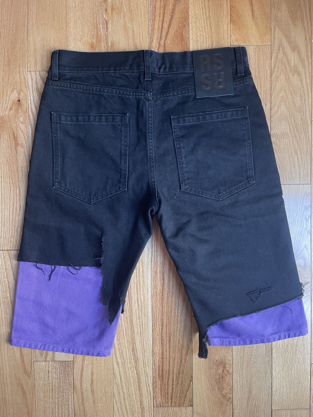 Raf Simons Raf Simons Destroyed Denim Shorts Size US 30 / EU 46 - 3 Thumbnail