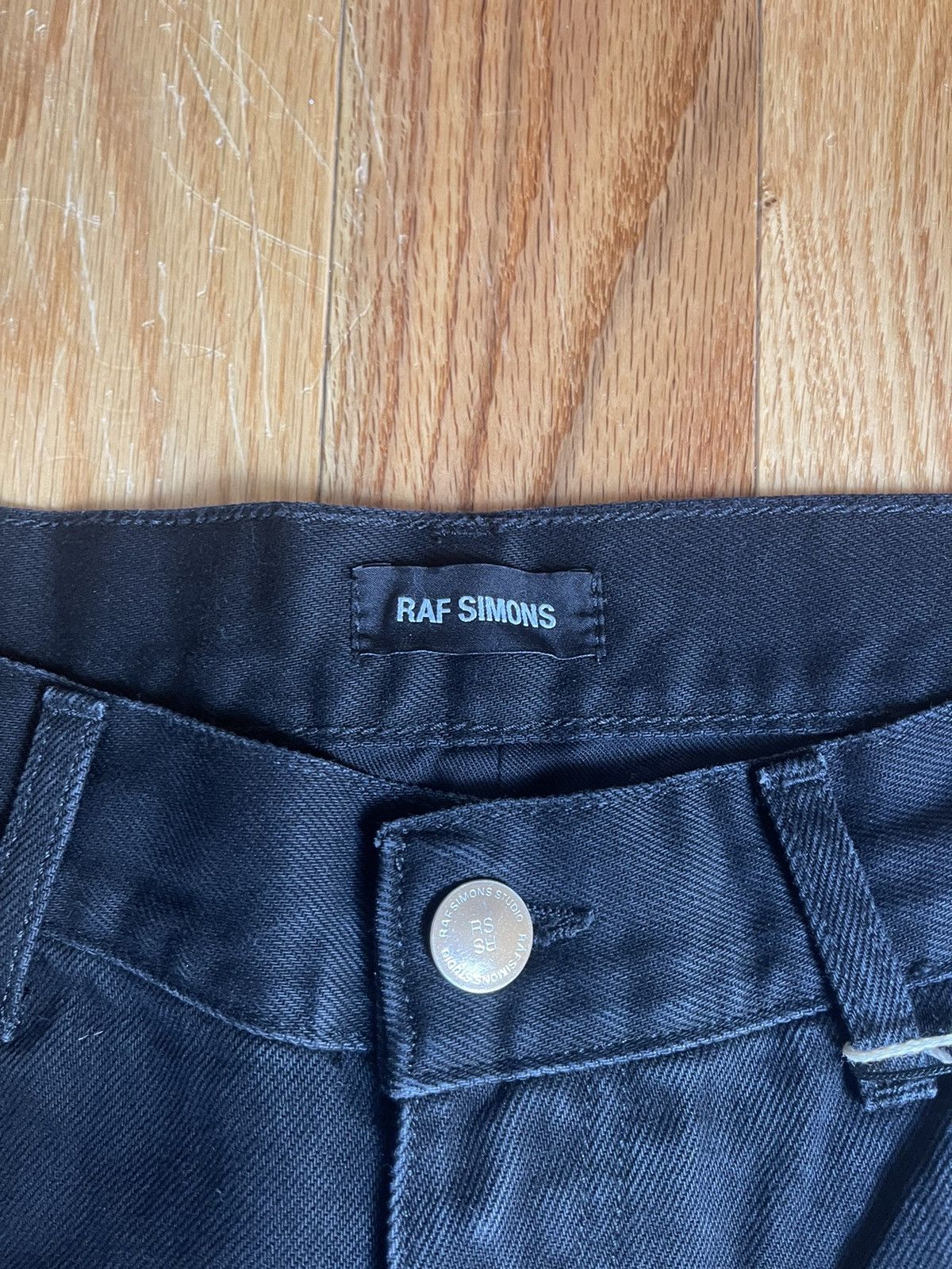 Raf Simons Raf Simons Destroyed Denim Shorts Size US 30 / EU 46 - 4 Thumbnail