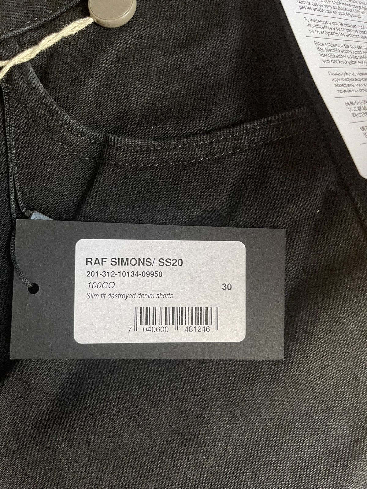 Raf Simons Raf Simons Destroyed Denim Shorts Size US 30 / EU 46 - 5 Thumbnail