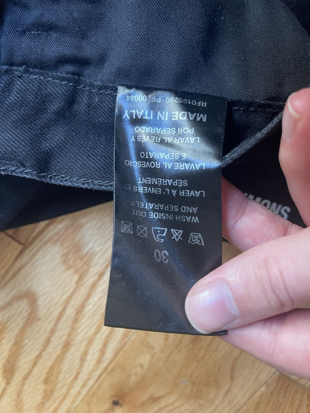 Raf Simons Raf Simons Destroyed Denim Shorts Size US 30 / EU 46 - 7 Thumbnail