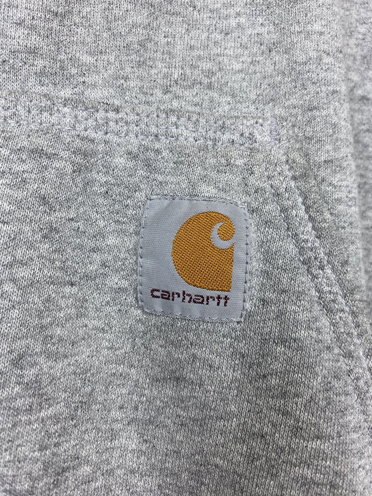 Carhartt × Vintage Vintage Carhartt Grey Pullover Hoodie Original Fit Workwear Size US M / EU 48-50 / 2 - 3 Thumbnail