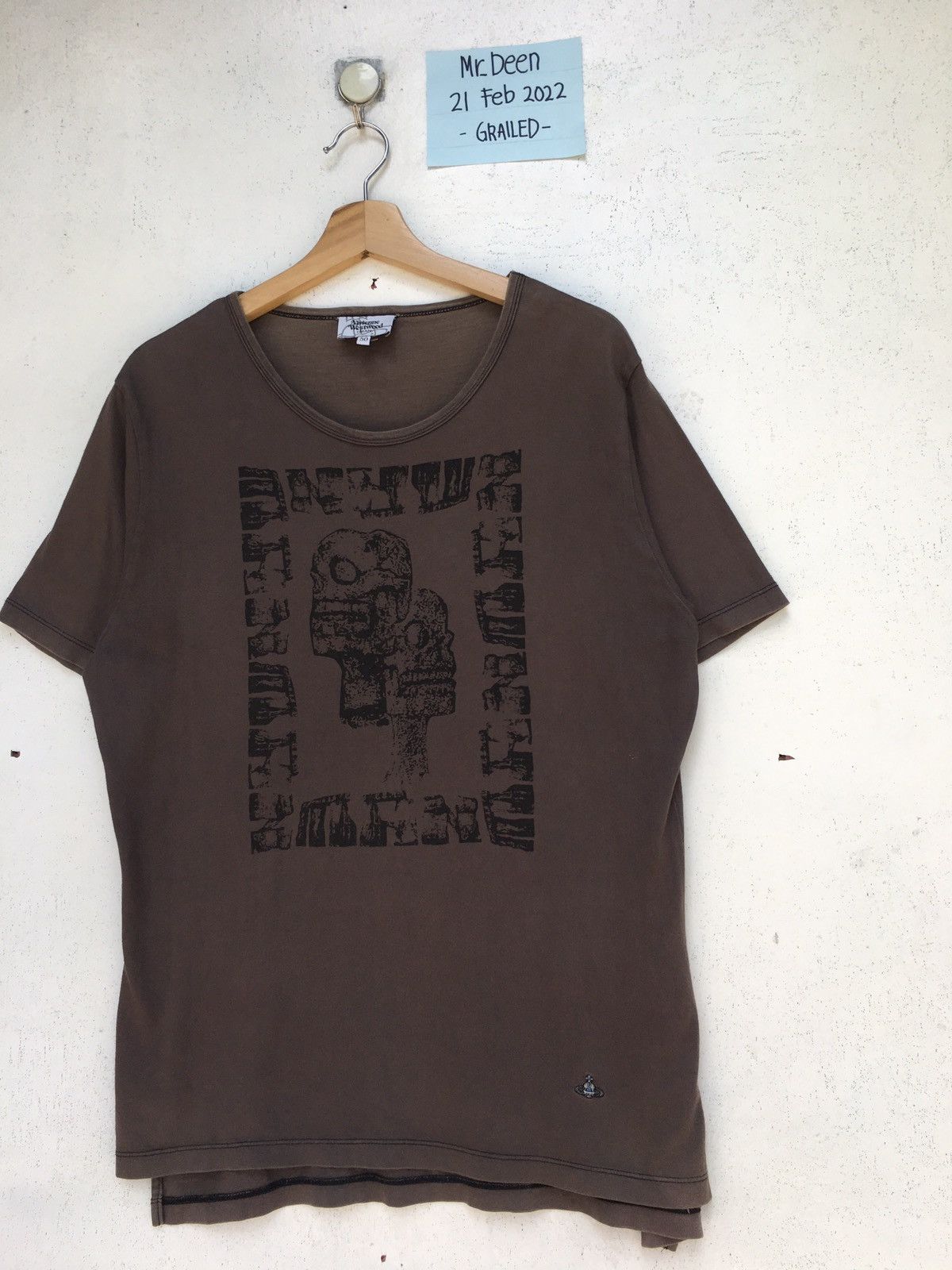 Vivienne Westwood Rare Vintage Vivienne Westwood Skulls Tshirt Size US M / EU 48-50 / 2 - 4 Thumbnail