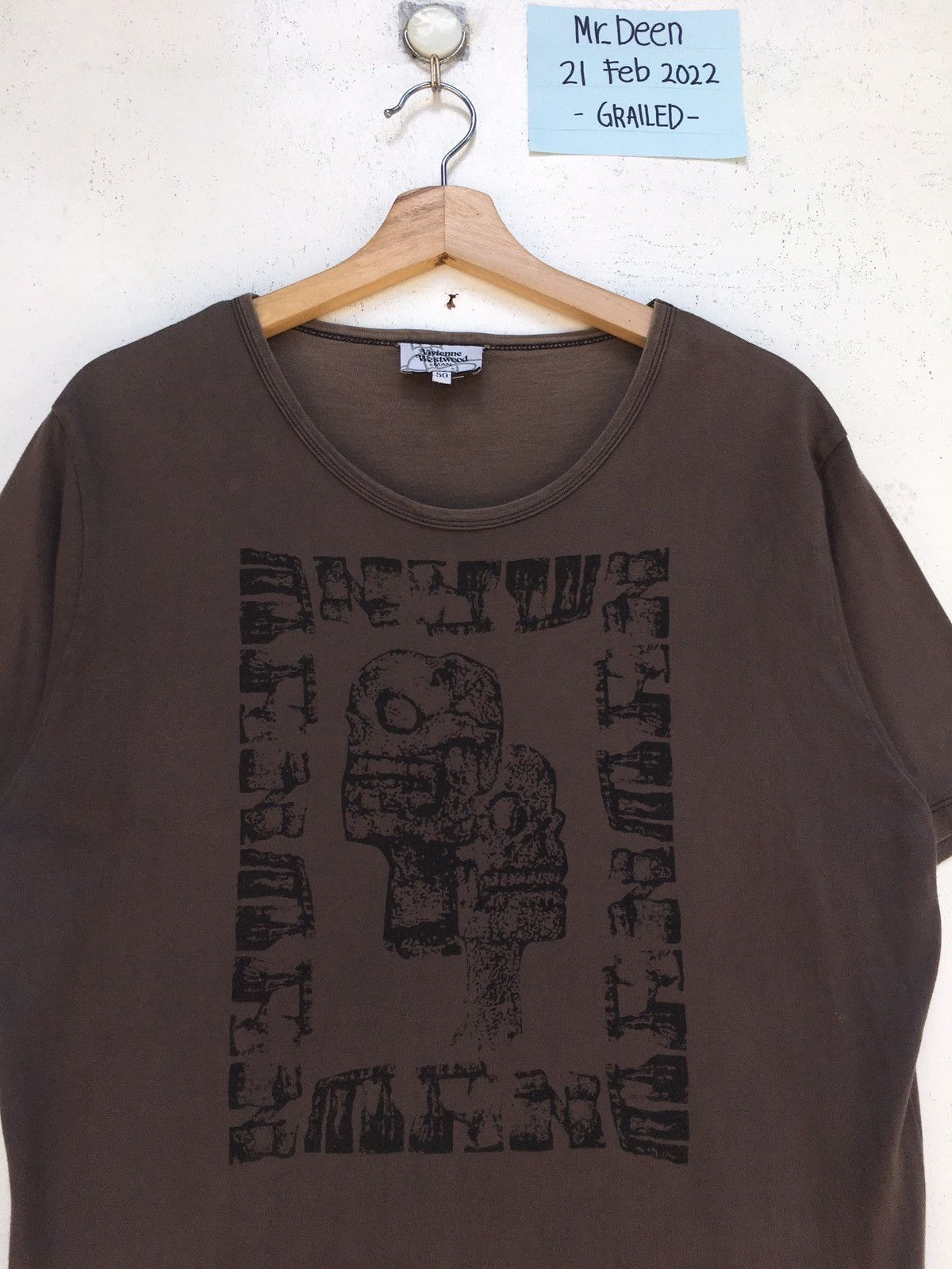 Vivienne Westwood Rare Vintage Vivienne Westwood Skulls Tshirt Size US M / EU 48-50 / 2 - 1 Thumbnail