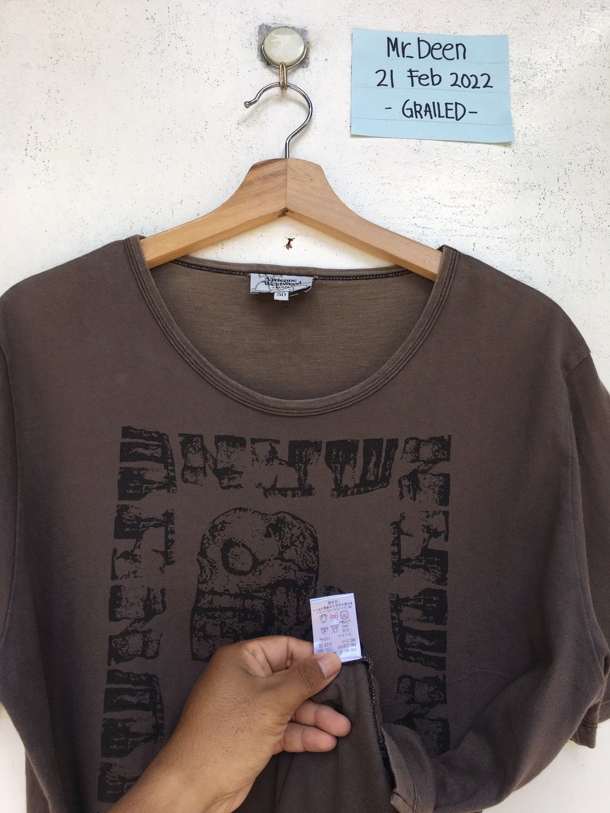 Vivienne Westwood Rare Vintage Vivienne Westwood Skulls Tshirt Size US M / EU 48-50 / 2 - 11 Thumbnail
