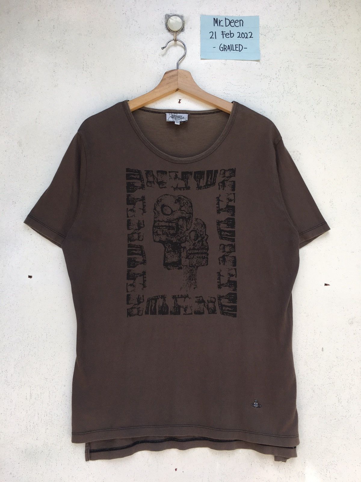 Vivienne Westwood Rare Vintage Vivienne Westwood Skulls Tshirt Size US M / EU 48-50 / 2 - 2 Thumbnail