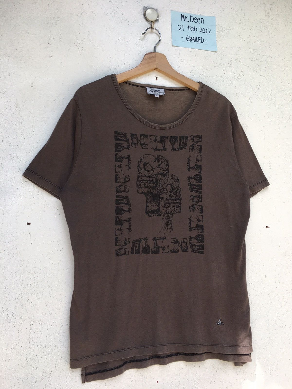 Vivienne Westwood Rare Vintage Vivienne Westwood Skulls Tshirt Size US M / EU 48-50 / 2 - 3 Thumbnail