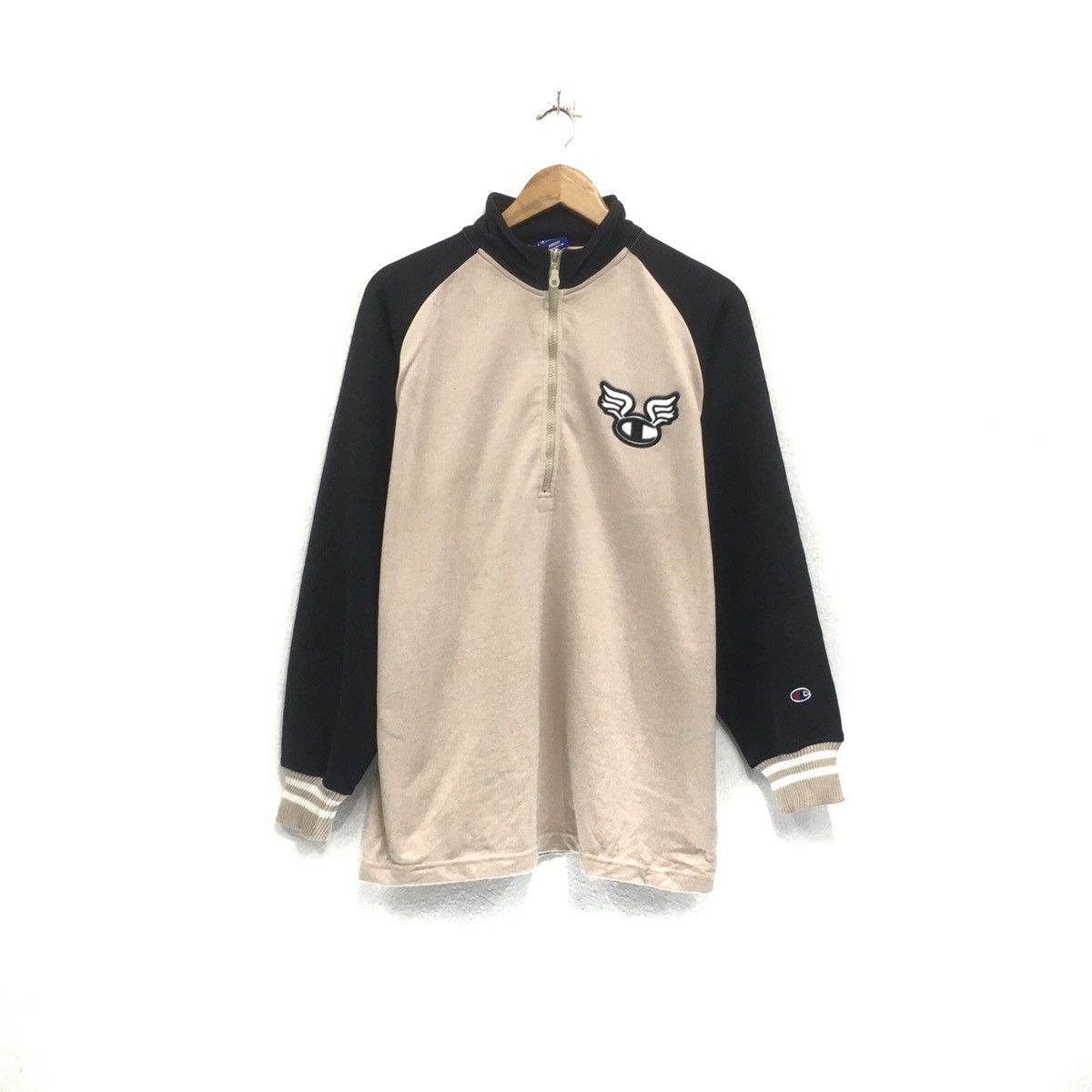 Champion × Vintage Champion Sweatshirt Half Zip Small logo Champion USA Size US M / EU 48-50 / 2 - 2 Thumbnail