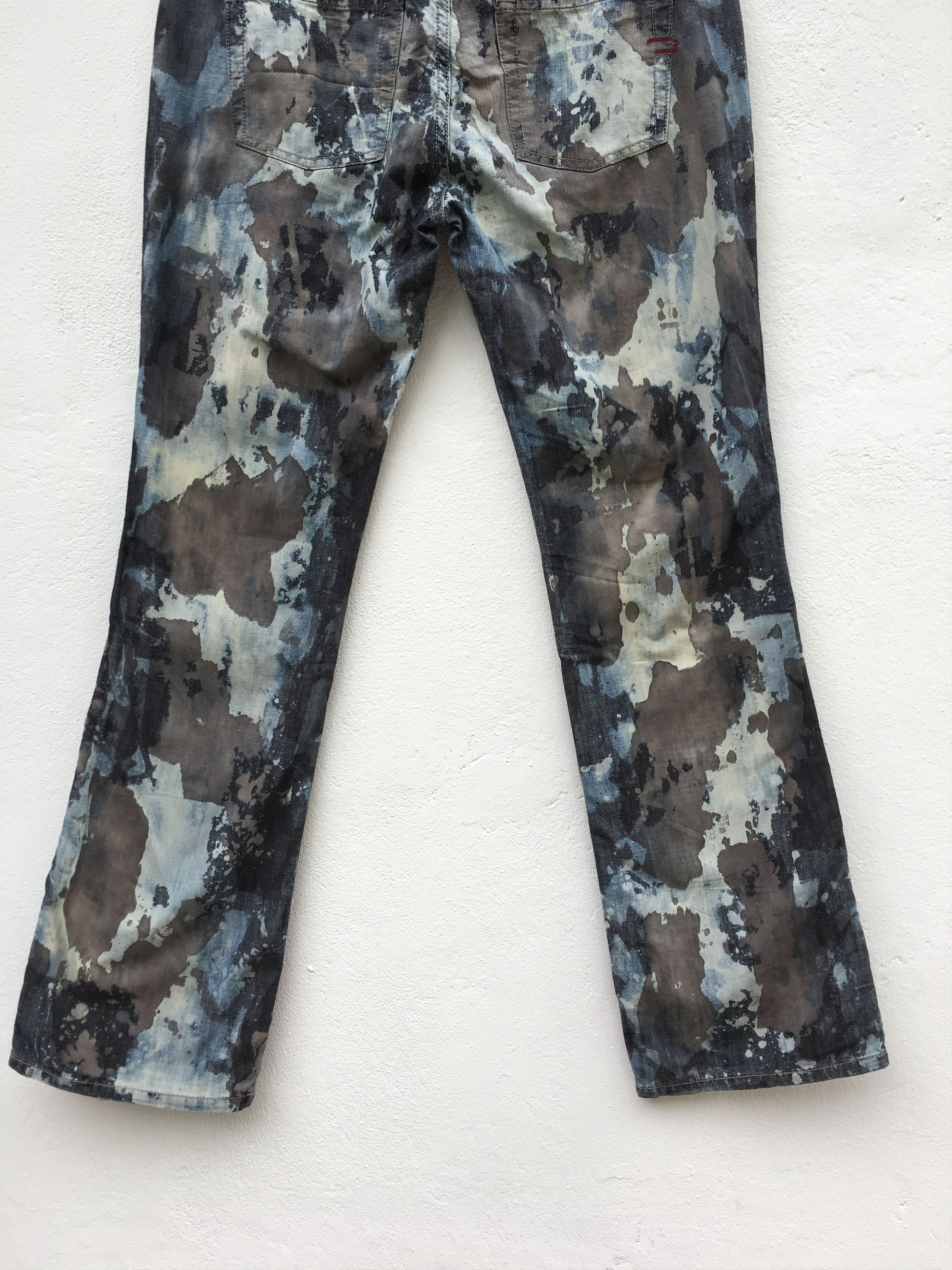 Diesel Rare Diesel Acid Wash Distress Denim Size US 34 / EU 50 - 12 Thumbnail