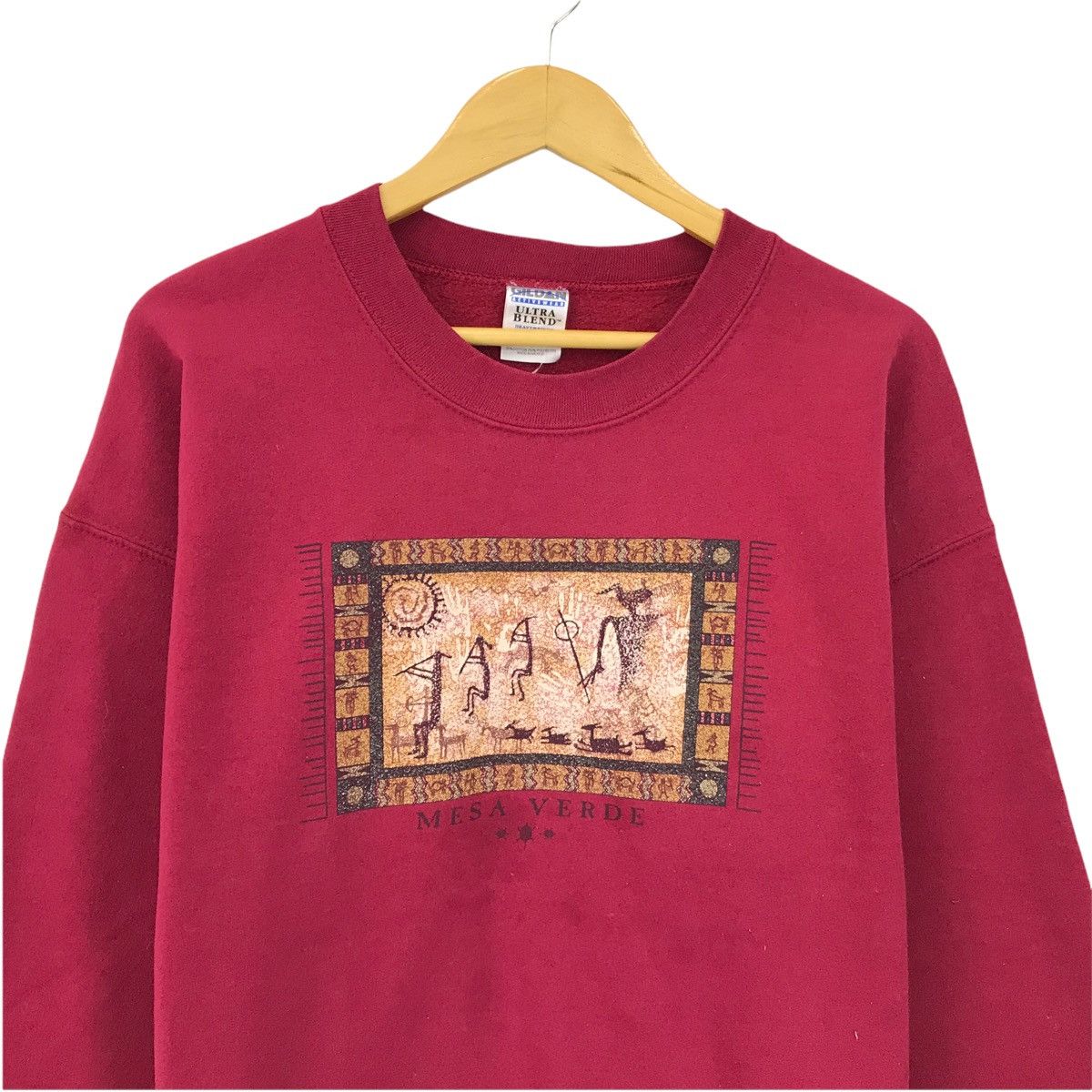 Vintage Vintage Mesa Verde Sweatshirt CrewNeck Pullover Jumper Art Size US L / EU 52-54 / 3 - 2 Thumbnail