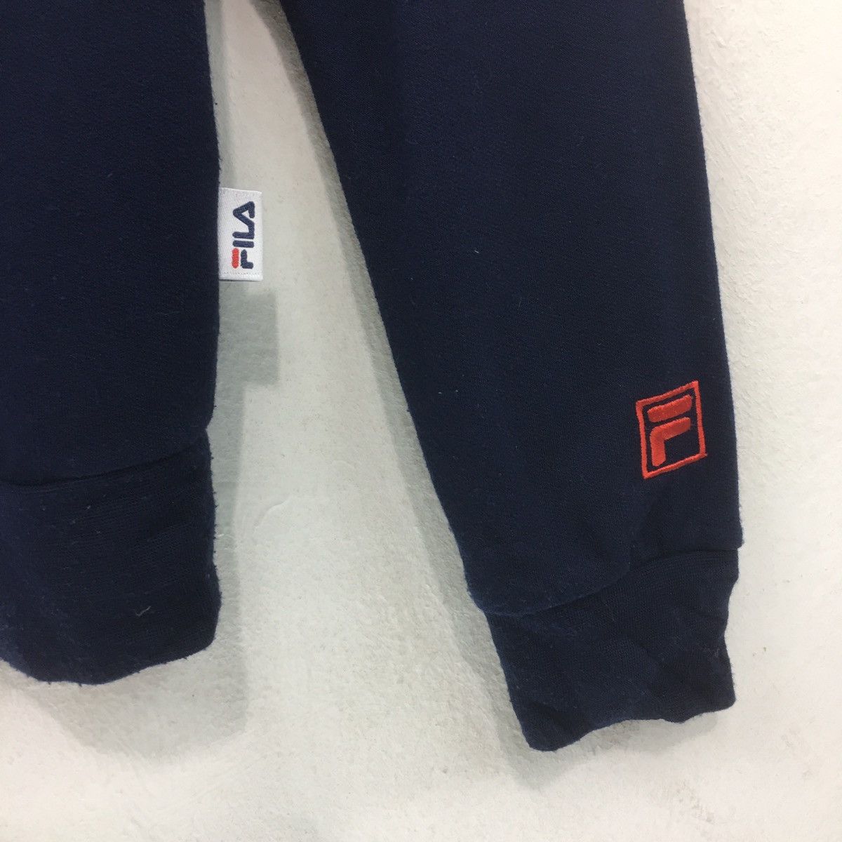 Fila × Vintage FILA Sweatshirt Hoodie Spellout FILA Pullover Jumper Size US S / EU 44-46 / 1 - 5 Thumbnail