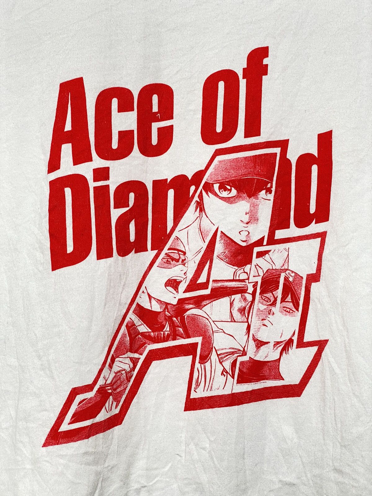 Cartoon Network Vintage Ace of Diamond Anime / Akira Evangelion Sailormoon Size US M / EU 48-50 / 2 - 2 Thumbnail
