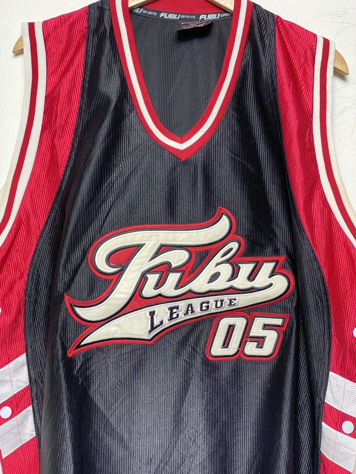 Fubu × JNCO × Rap Tees Vintage Fubu Jersey Size US XL / EU 56 / 4 - 2 Thumbnail