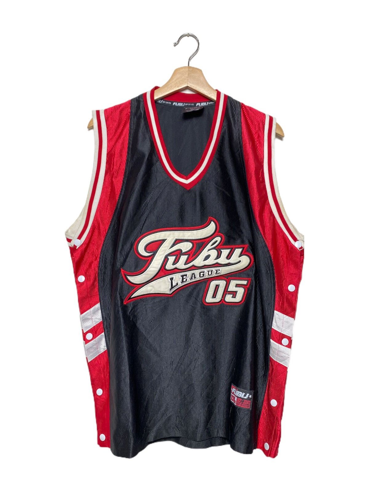 Fubu × JNCO × Rap Tees Vintage Fubu Jersey Size US XL / EU 56 / 4 - 1 Thumbnail