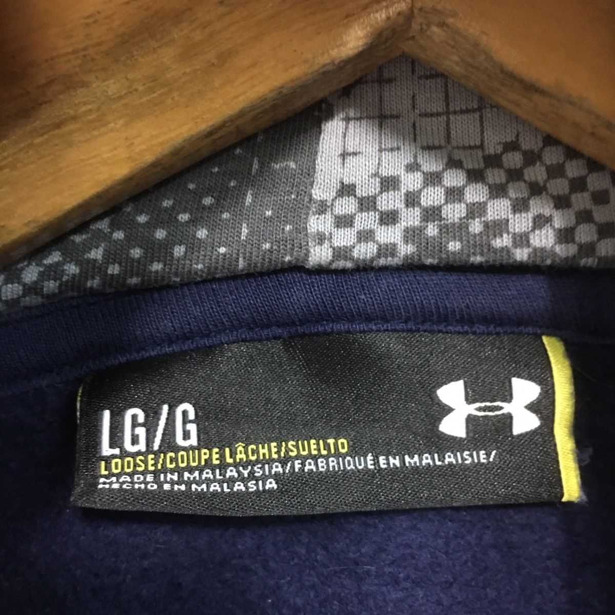 Under Armour × Vintage Under Armour Sweatshirt Hoodies Under Armour Design Sweater Size US M / EU 48-50 / 2 - 7 Thumbnail
