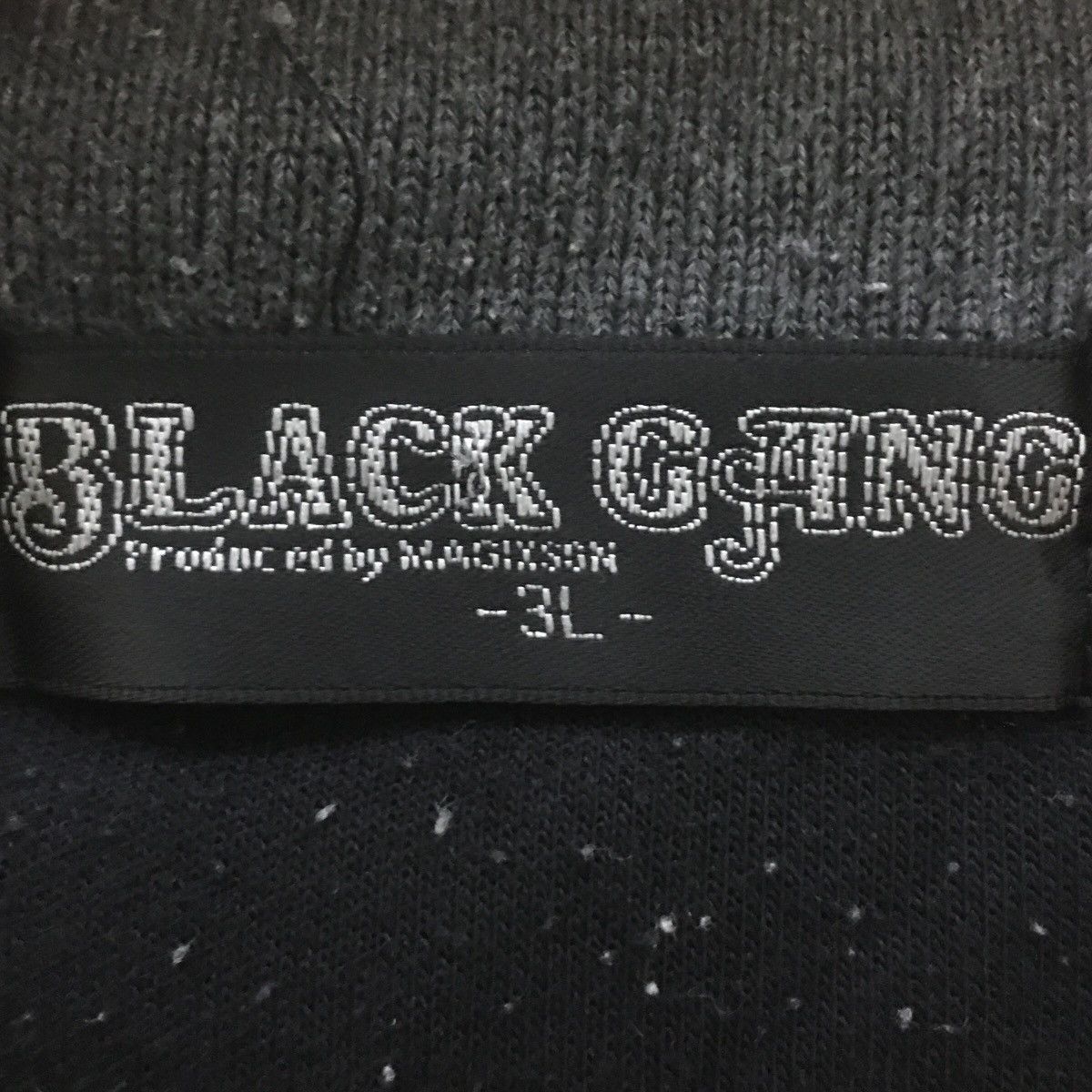 Japanese Brand × Vintage Vintage Black Geng Sweatshirt Embroidery BigLogo Black Geng Size US L / EU 52-54 / 3 - 7 Thumbnail