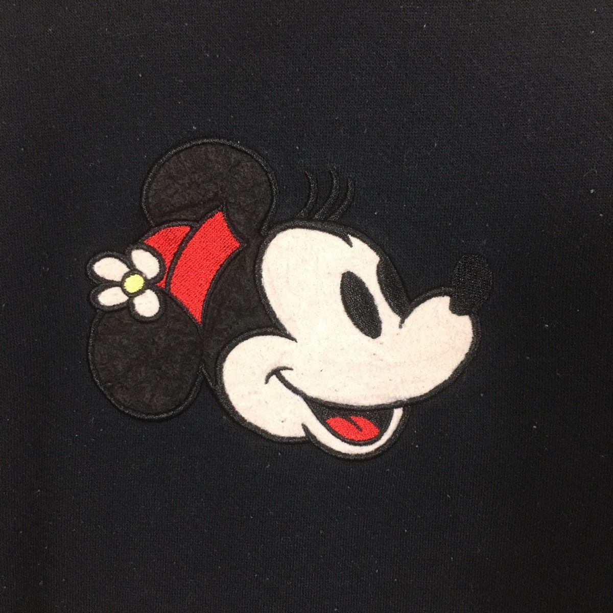 Cartoon Network × Disney × Mickey Mouse Vintage Minnie Mouse Sweatshirt Biglogo Embroidery Size US S / EU 44-46 / 1 - 3 Thumbnail