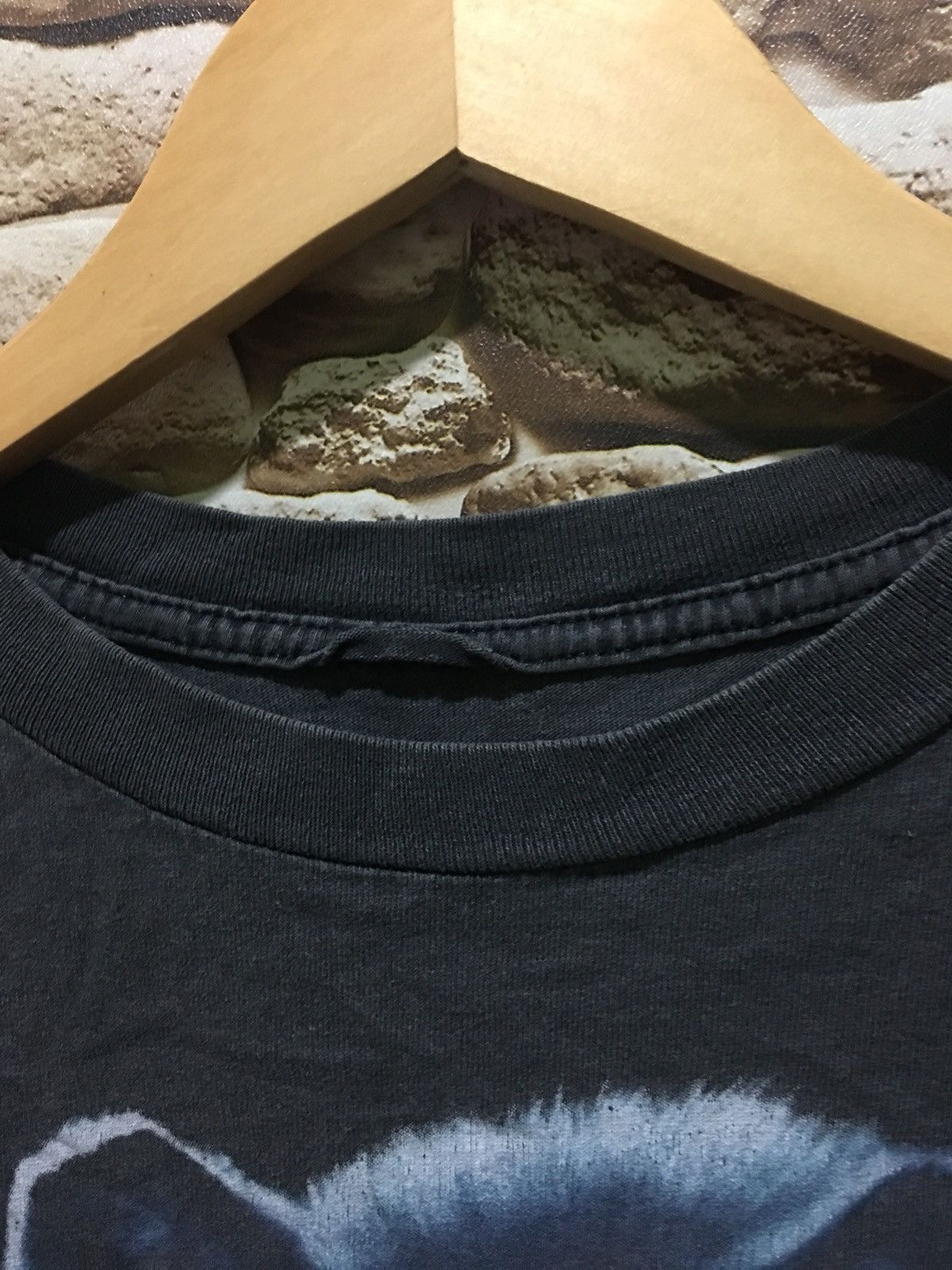 Vintage Vintage Animal Illustration wolf tee Size US L / EU 52-54 / 3 - 3 Thumbnail