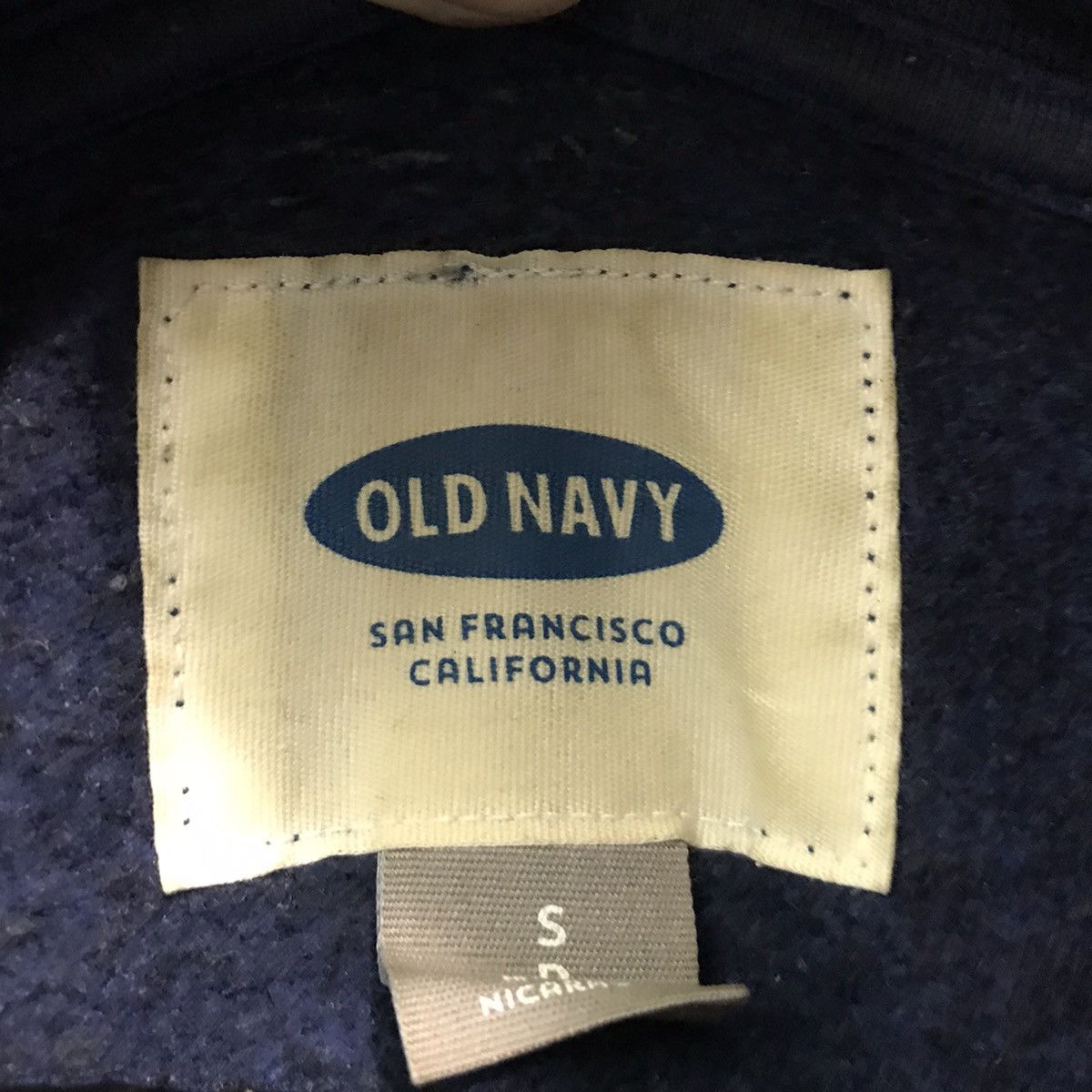Old Navy × Vintage Vintage Old Navy Sweatshirt Hoodie Pullover Jumper Size US M / EU 48-50 / 2 - 6 Thumbnail