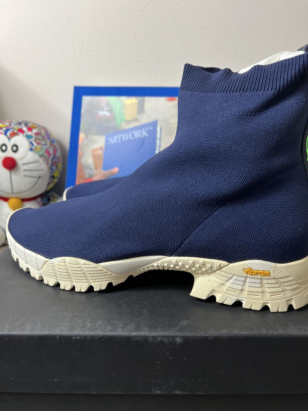 1017 ALYX 9SM Alyx ROA Vibram Knit Hiking Boots Size US 10 / EU 43 - 2 Thumbnail