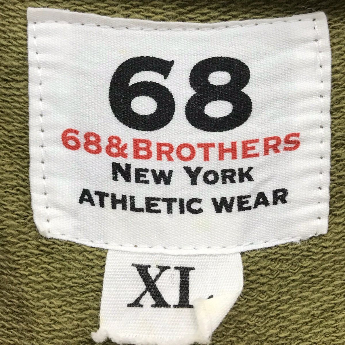 Japanese Brand × Vintage 68&Brothers Halfzip Shirt Embroidery NYC 68&B Size US L / EU 52-54 / 3 - 6 Thumbnail