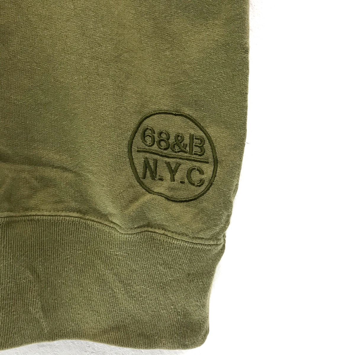 Japanese Brand × Vintage 68&Brothers Halfzip Shirt Embroidery NYC 68&B Size US L / EU 52-54 / 3 - 3 Thumbnail