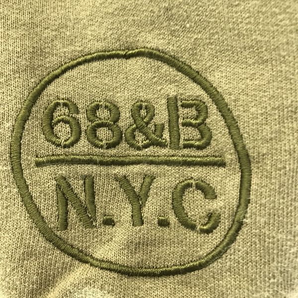 Vintage 68&Brothers Halfzip Shirt Embroidery NYC 68&B | Grailed