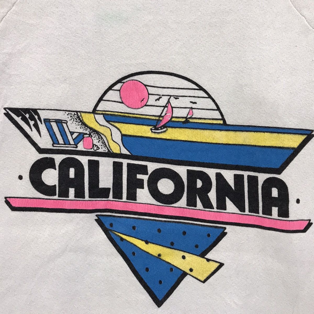 Fruit Of The Loom Vintage 90s California Sweatshirt The California Yacht Club Size US XS / EU 42 / 0 - 2 Thumbnail