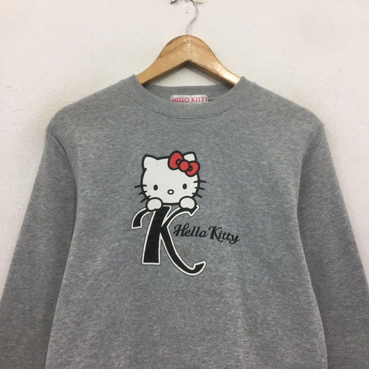 Cartoon Network × Disney × Vintage Vintage Hello Kitty Sweatshirt Crewneck Spellout HelloKitty Size US S / EU 44-46 / 1 - 3 Thumbnail