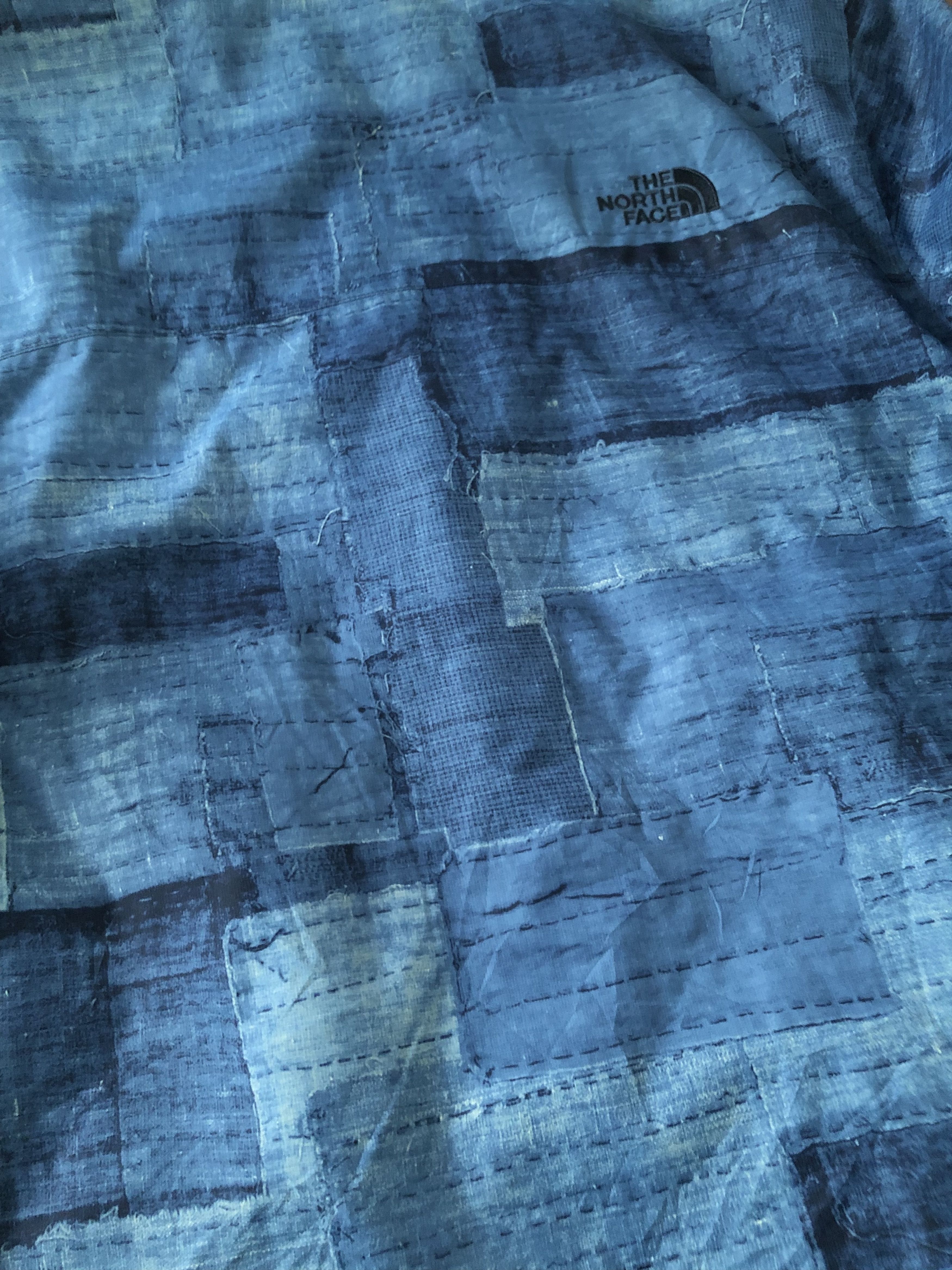 The North Face RARE🔥TNF SASHIKO BORO PATCHWORK PRINT MILLERTON JACKET Size US XL / EU 56 / 4 - 13 Thumbnail